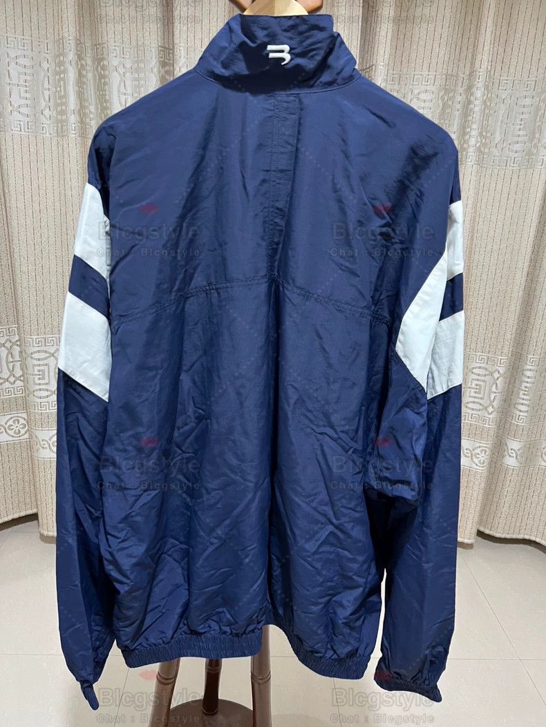 Balenciaga Balenciaga Color-Blocked School Uniform Sports Jacket Coat Size US S / EU 44-46 / 1 - 3 Thumbnail