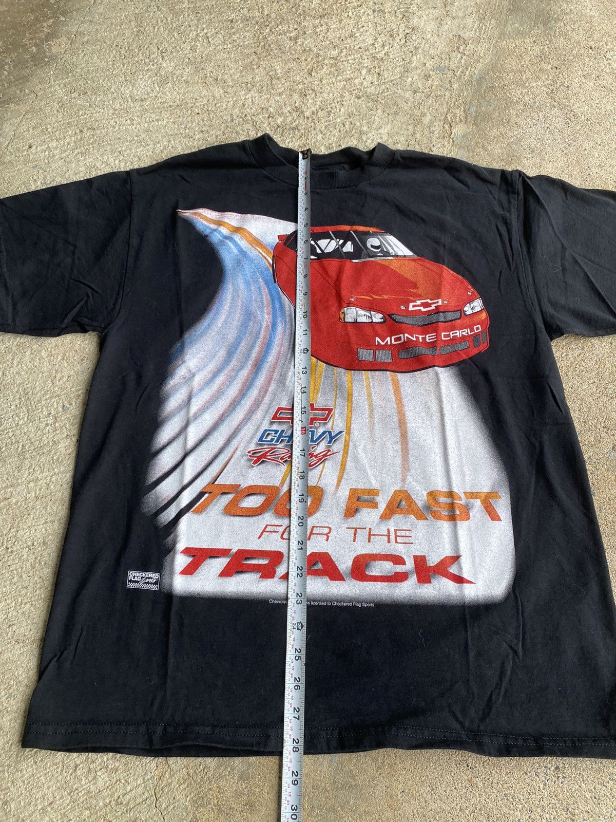 NASCAR × Vintage Vintage Y2K NASCAR Chevy Racing Black Shirt Size US L / EU 52-54 / 3 - 9 Thumbnail
