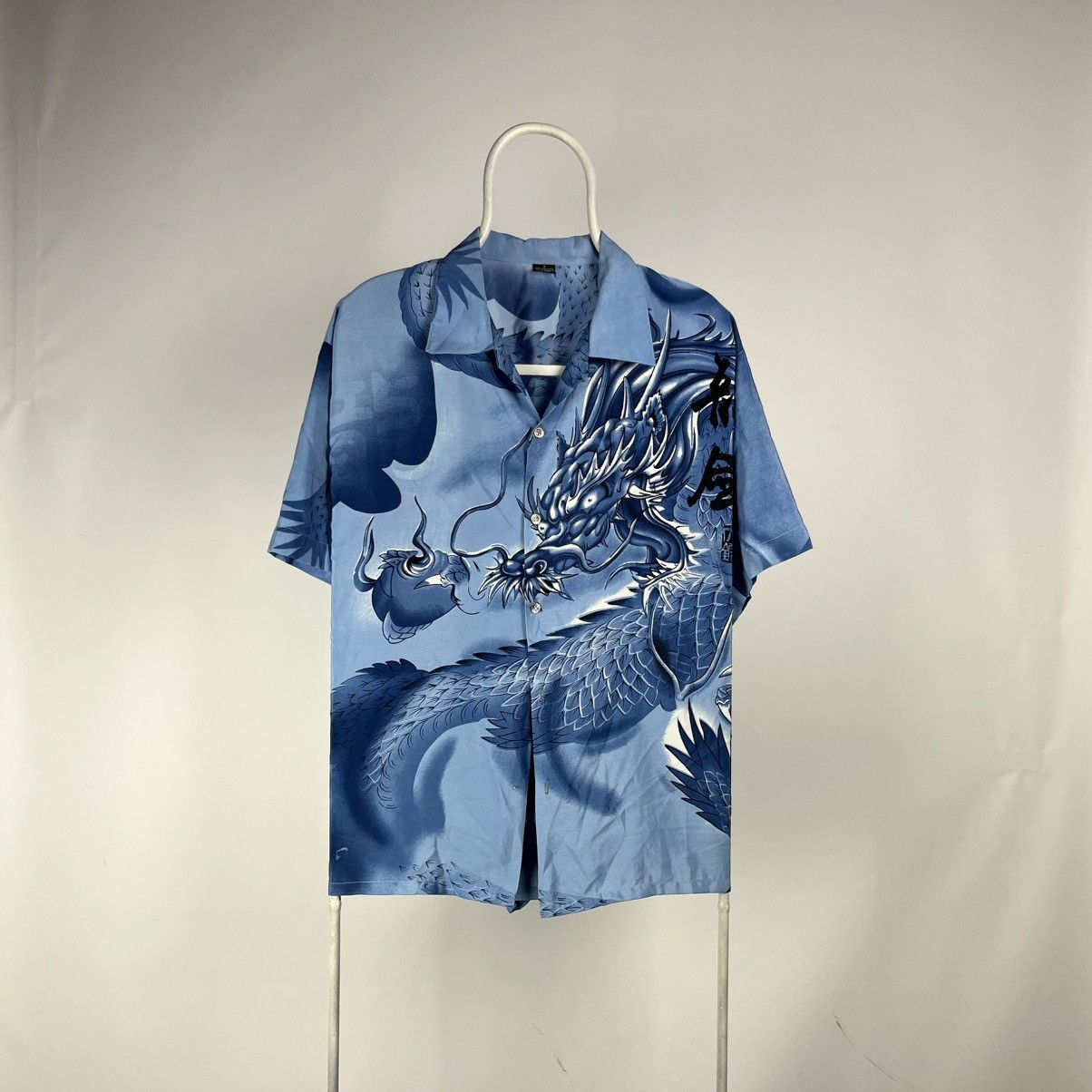 Japanese Brand Dragon shirt hawaii Japanese style size Small Size US S / EU 44-46 / 1 - 1 Thumbnail