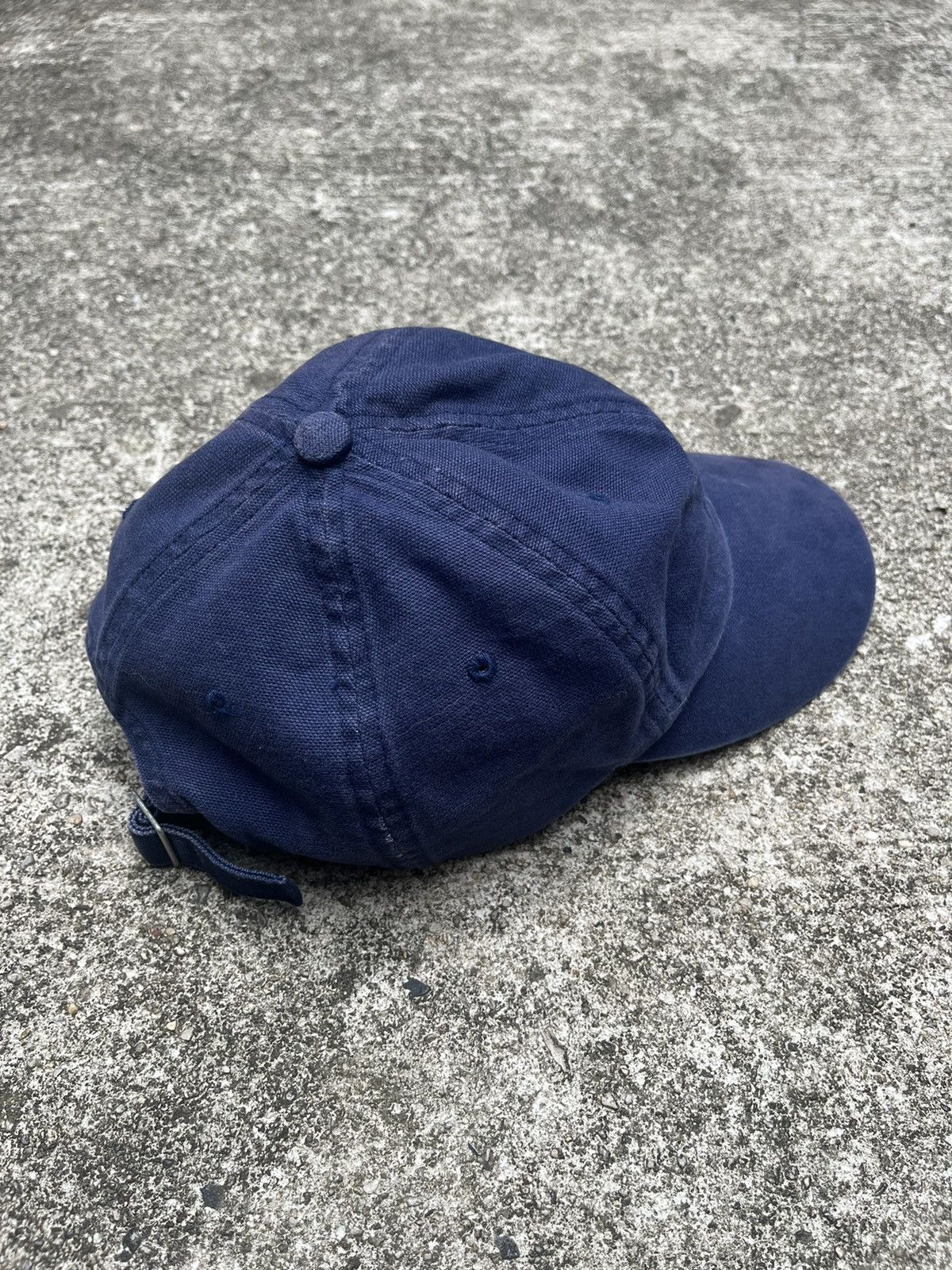 Nike Y2K Vintage Logo Nike Center Swoosh Drill Cap Size ONE SIZE - 6 Thumbnail