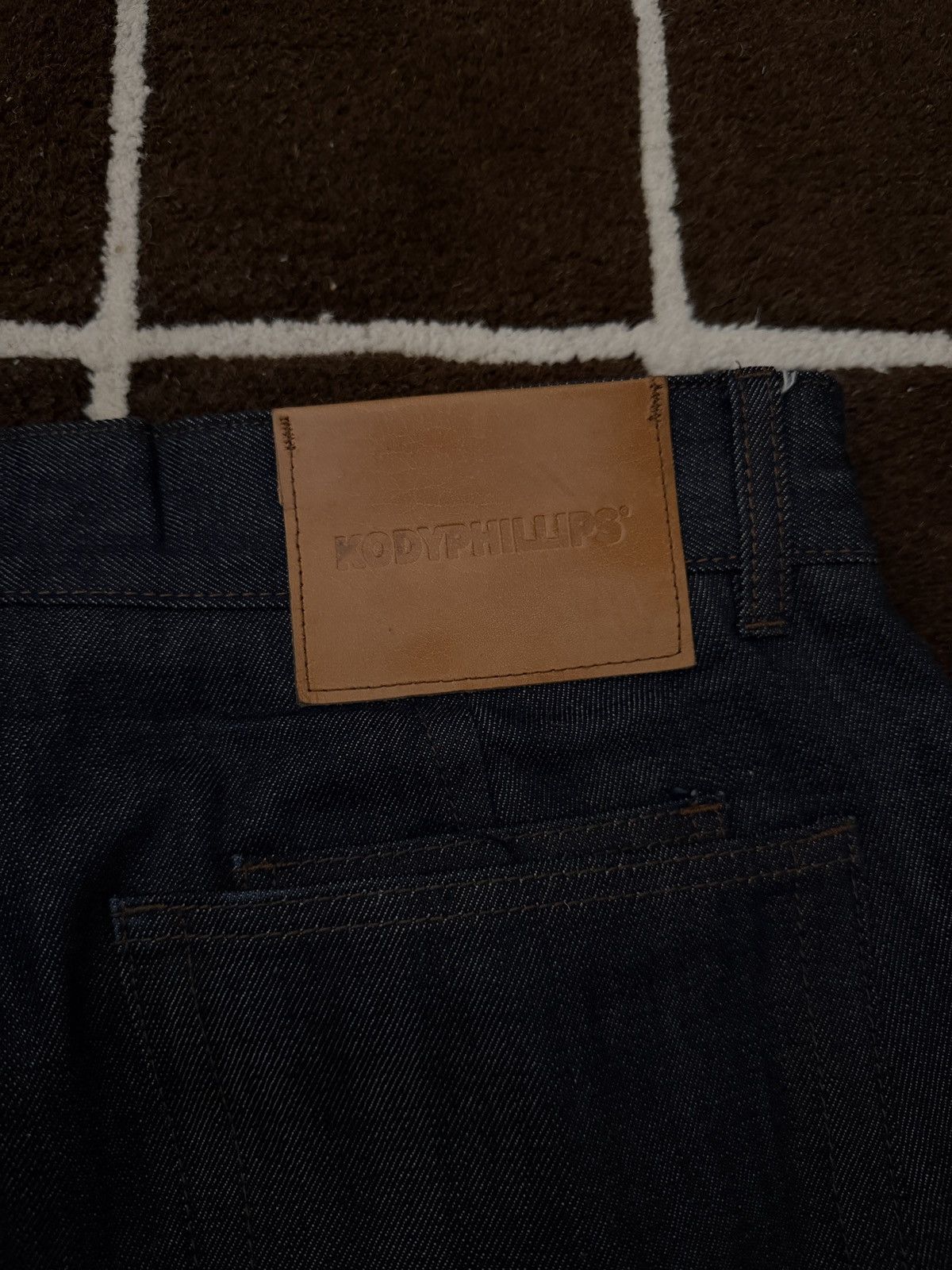 Kody Phillips Kody Phillips Raw Indigo Selvedge Denim Jeans Size US 32 / EU 48 - 6 Thumbnail