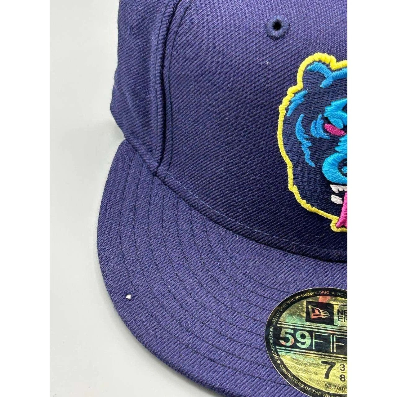 New Era Mishka Death Adders Hat Men 7 3/8 Purple Fitted Cap Wool Size ONE SIZE - 7 Thumbnail