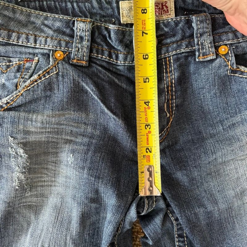 Mek Denim Mek Denim New Oaxaca Bootcut Jeans Size 28/34 Distressed Size 28" / US 6 / IT 42 - 7 Thumbnail