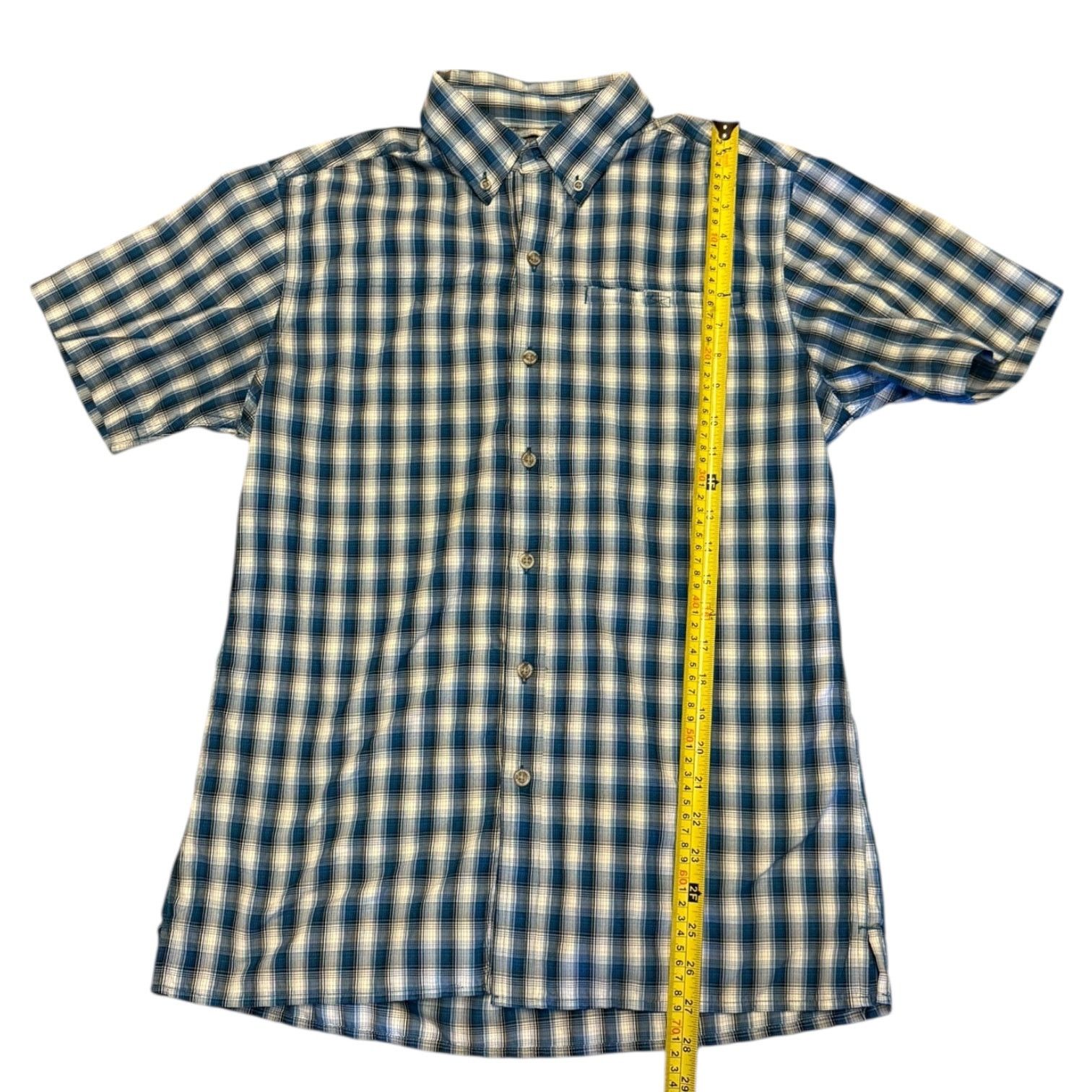 Eddie Bauer Eddie Bauer Blue Short Sleeve Button Front Shirt Size Small Size US S / EU 44-46 / 1 - 4 Thumbnail
