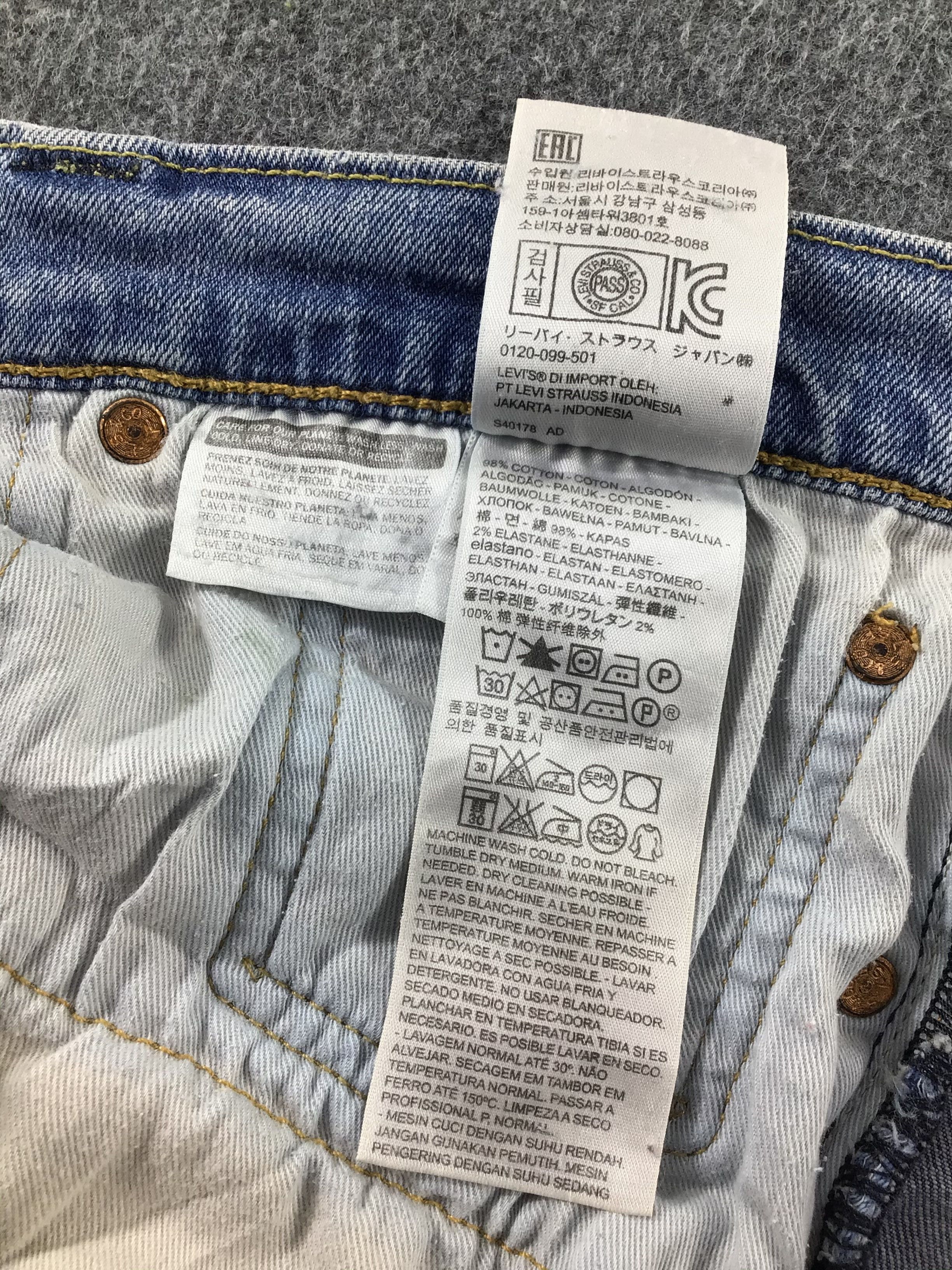 Levi's Vintage Levis 504 Jeans-J776 Size US 34 / EU 50 - 10 Thumbnail