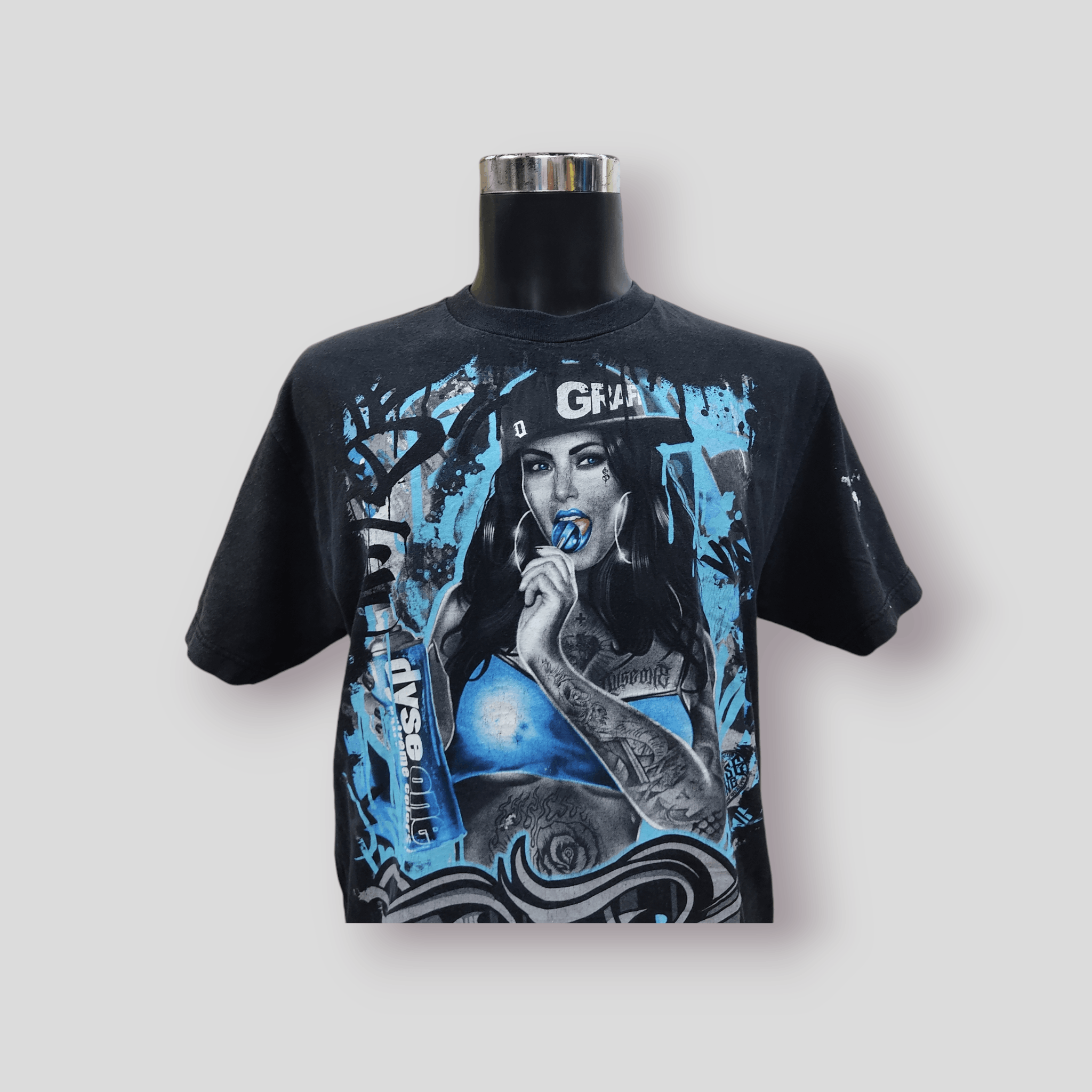 Hot Model Sex Dyse One Hot Sexy Girl Distressed T-shirt Size US L / EU 52-54 / 3 - 3 Thumbnail