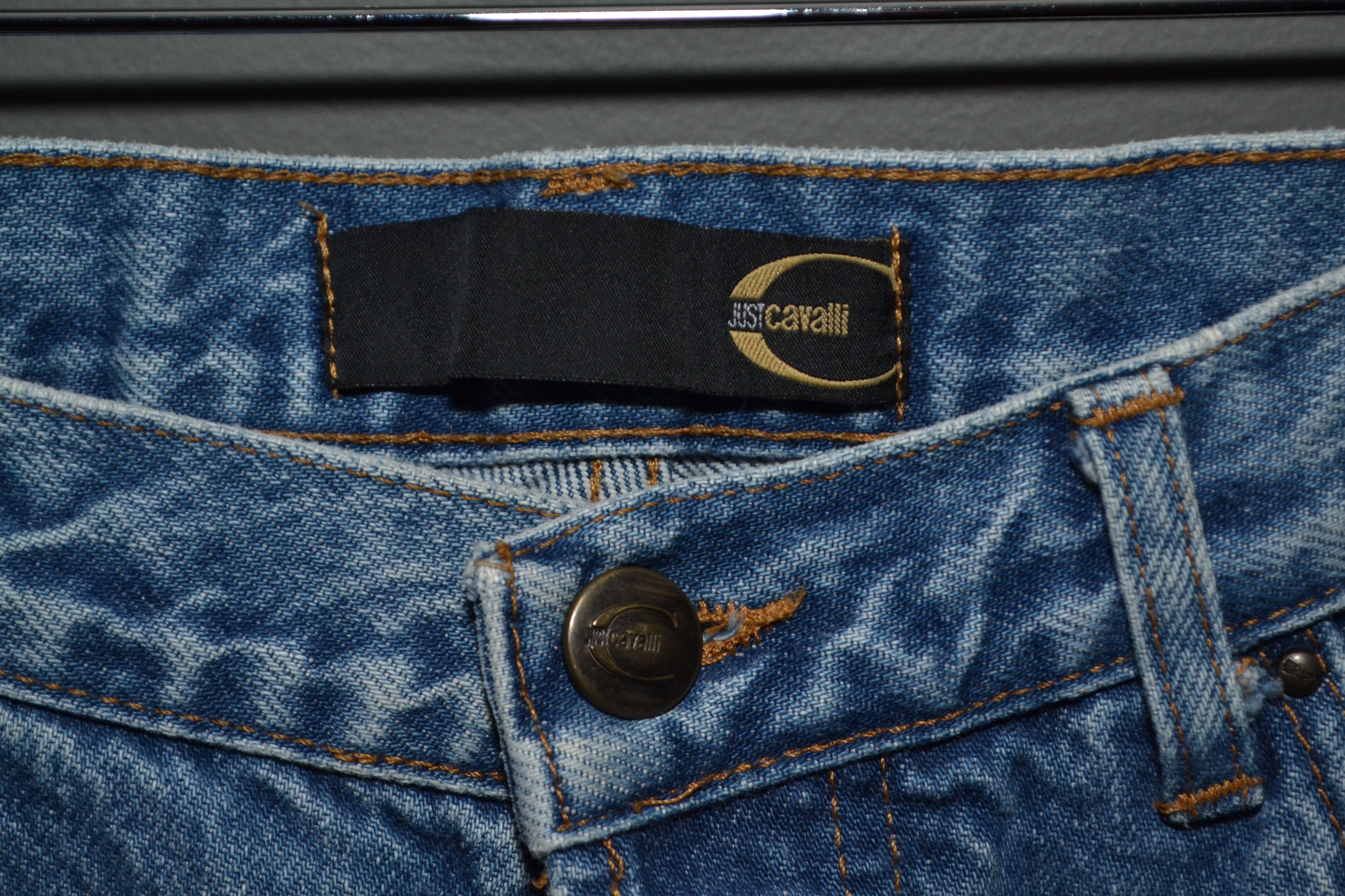 Just Cavalli Roberto Cavalli Just Vintage Jeans 33 size Faded Cowboy Size US 33 - 4 Thumbnail