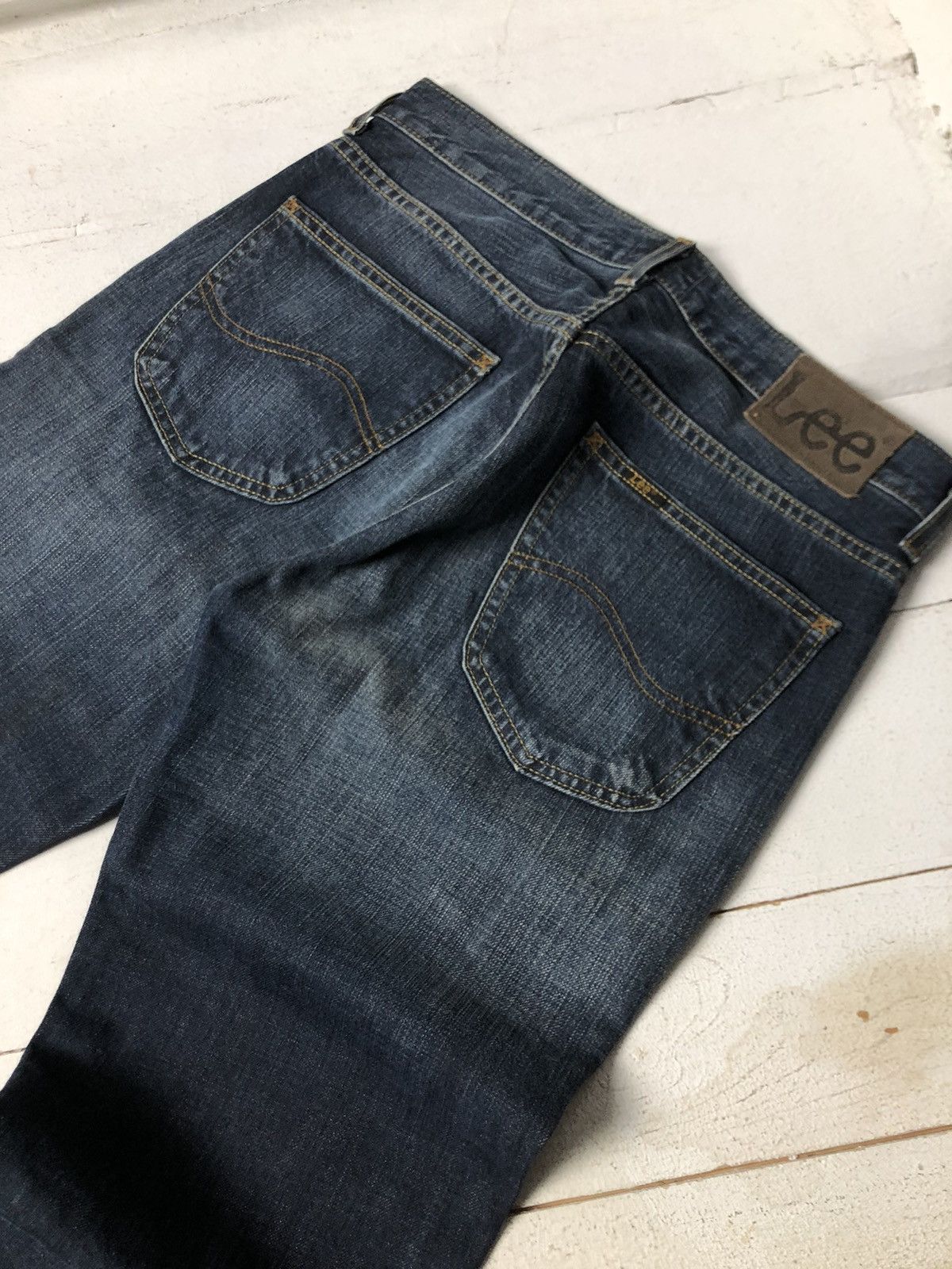 Lee Very Archive Clothing Baggy LEE Bootcut Opium Denim Jeans Size US 31 - 4 Thumbnail