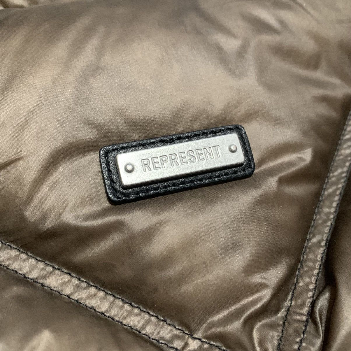 Represent Clo. Represent Small Puffer Jacket Brown Coat Size US S / EU 44-46 / 1 - 4 Thumbnail