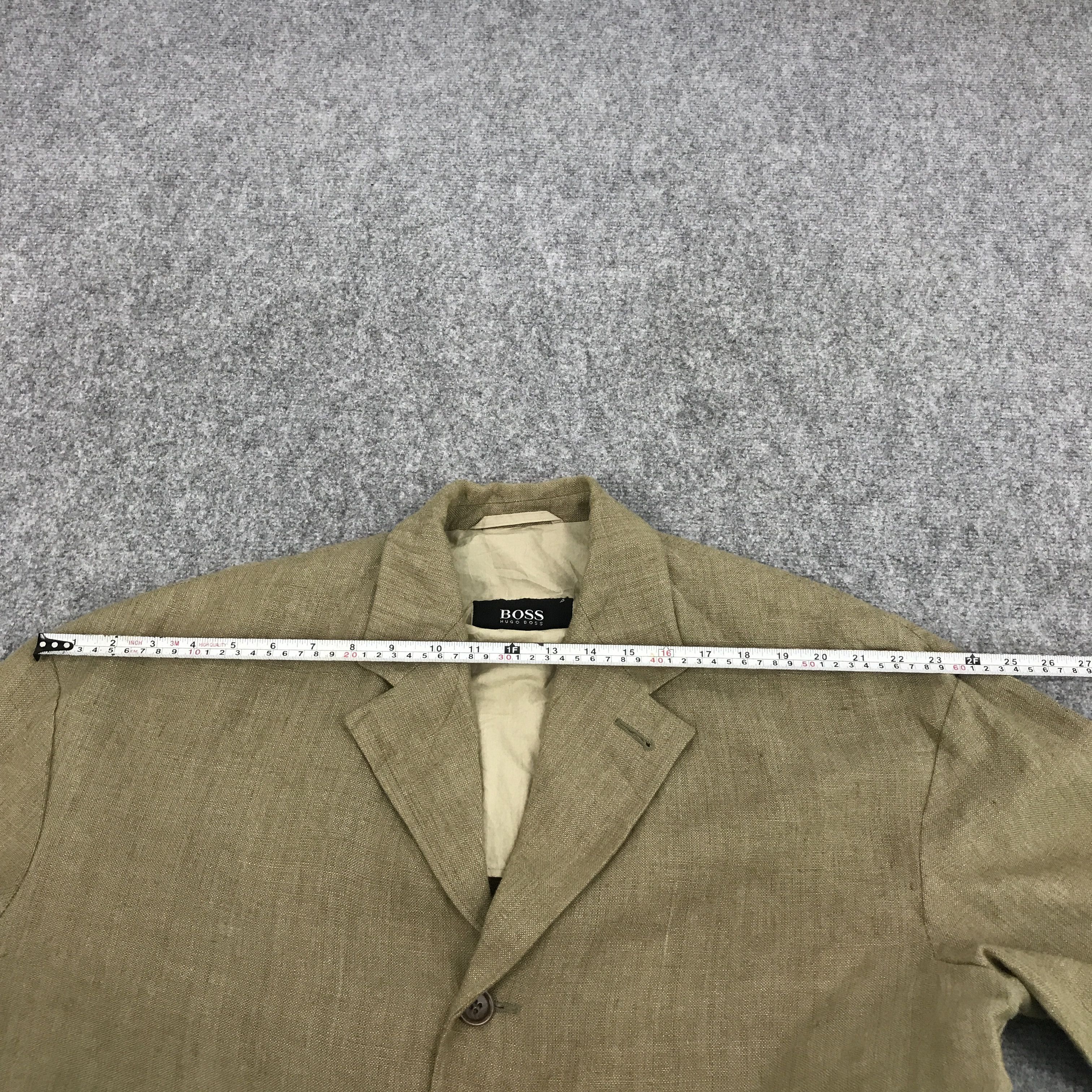 Hugo Boss HUGO BOSS BROWN BUTTON BLAZER COAT JACKET Size US L / EU 52-54 / 3 - 9 Thumbnail