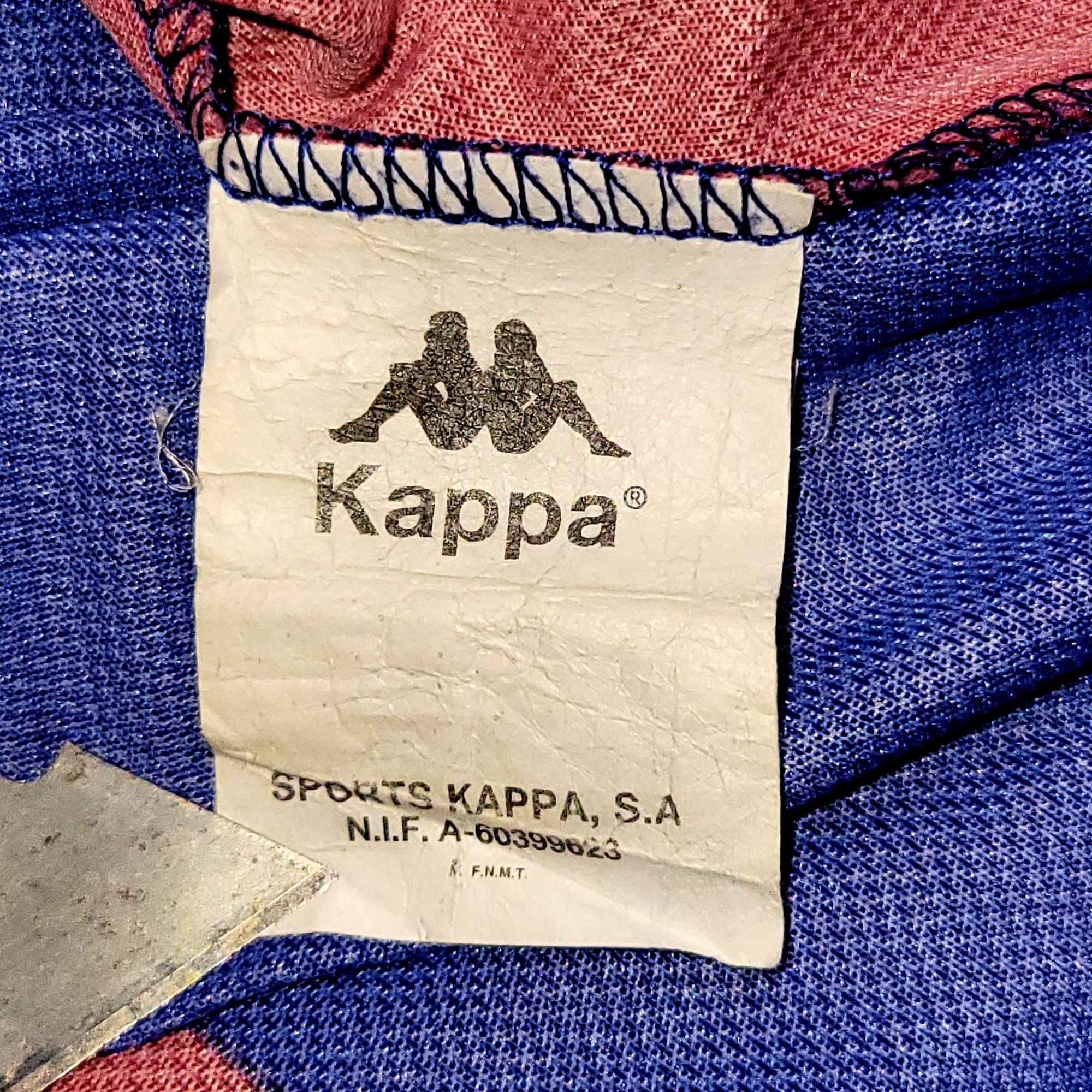 Kappa Ronaldo Kappa Barcelona 1996 1997 Home Soccer Jersey L Size US L / EU 52-54 / 3 - 6 Thumbnail