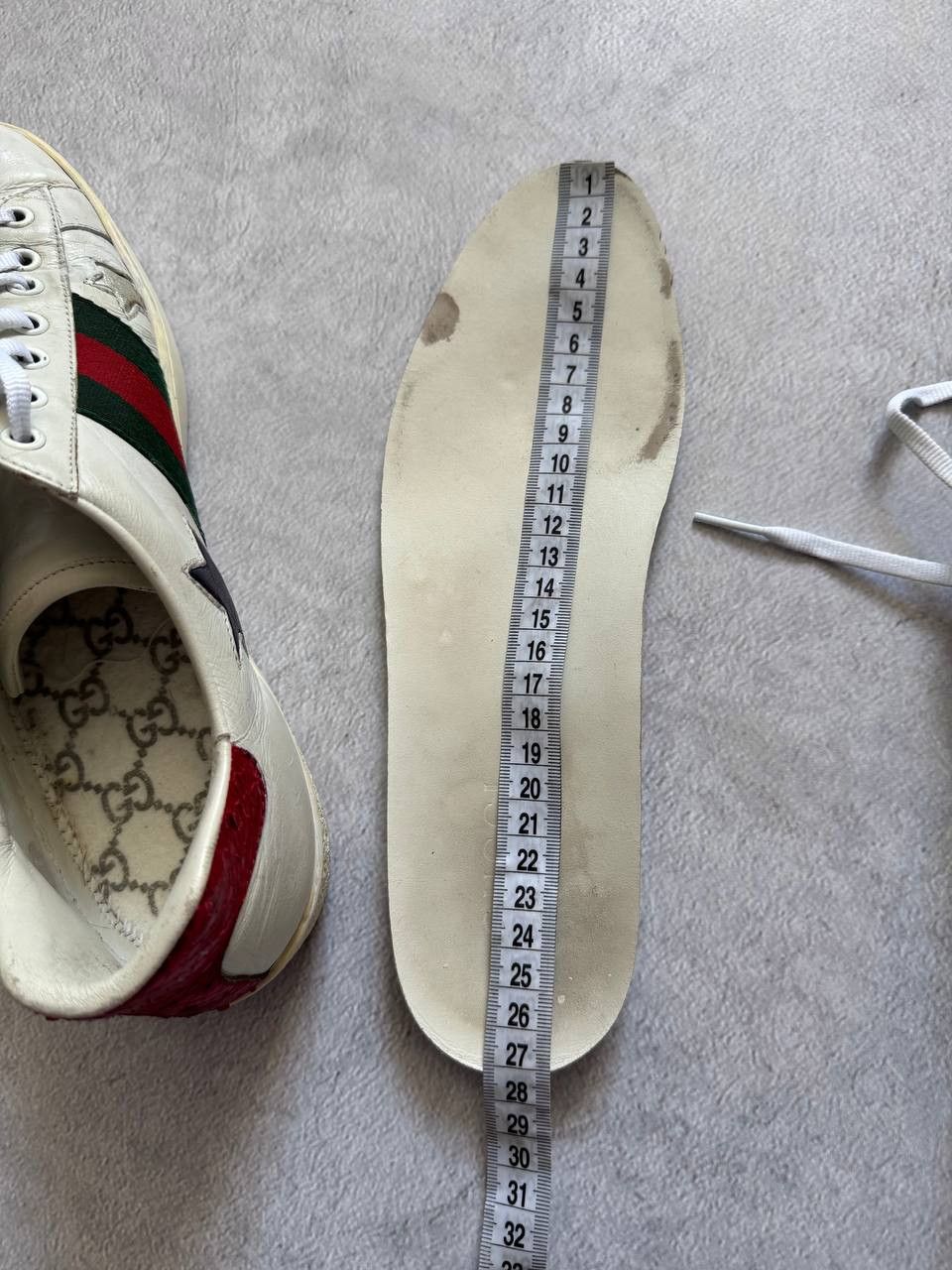 Gucci Gucci Ace Star Shoes Size US 8.5 / EU 41-42 - 13 Thumbnail
