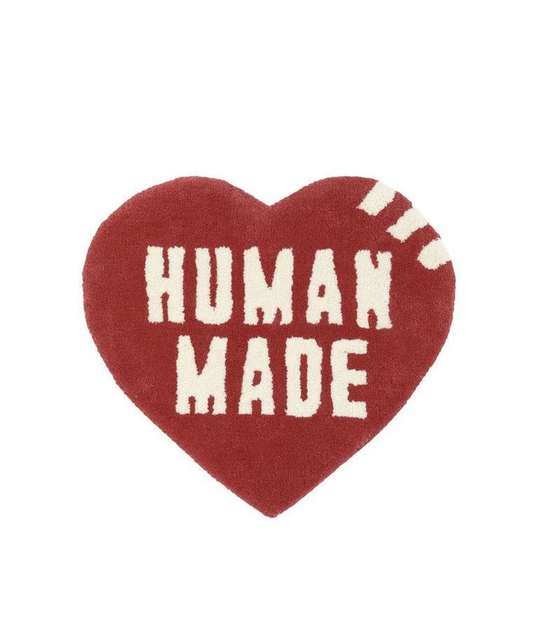 Human Made Human Made Heart Rug Small Red | Grailed