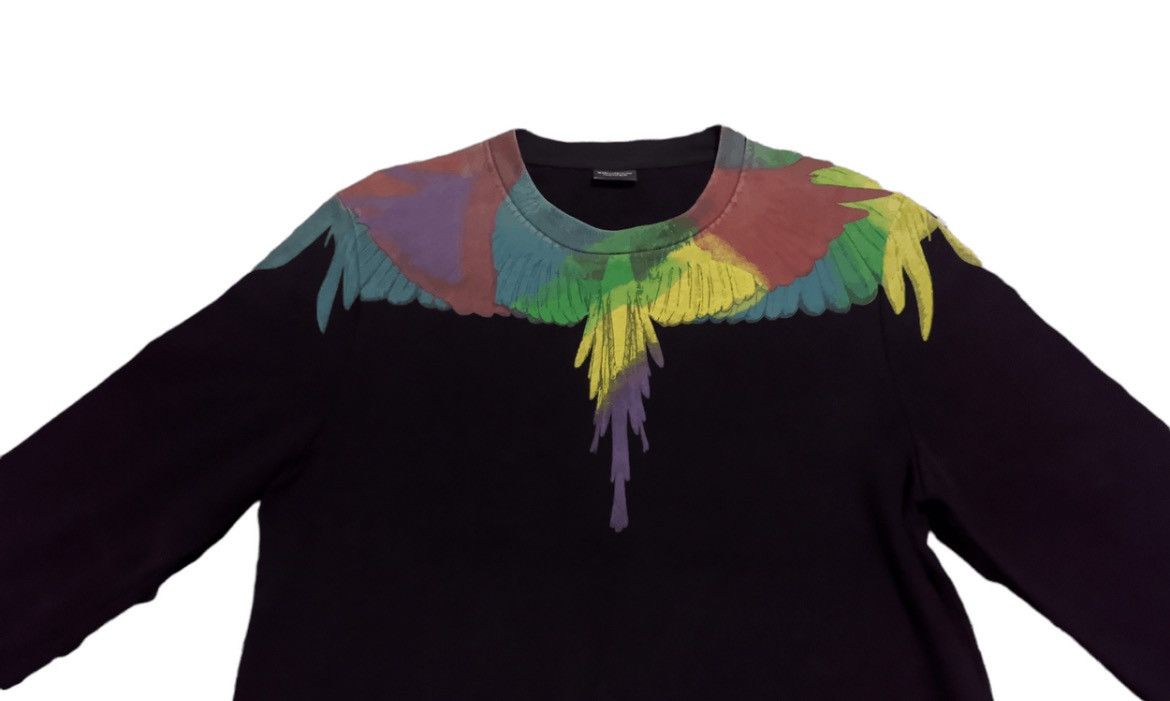 Marcelo Burlon Marcelo Burlon Black Valentine Wings Tee Size US M / EU 48-50 / 2 - 5 Thumbnail