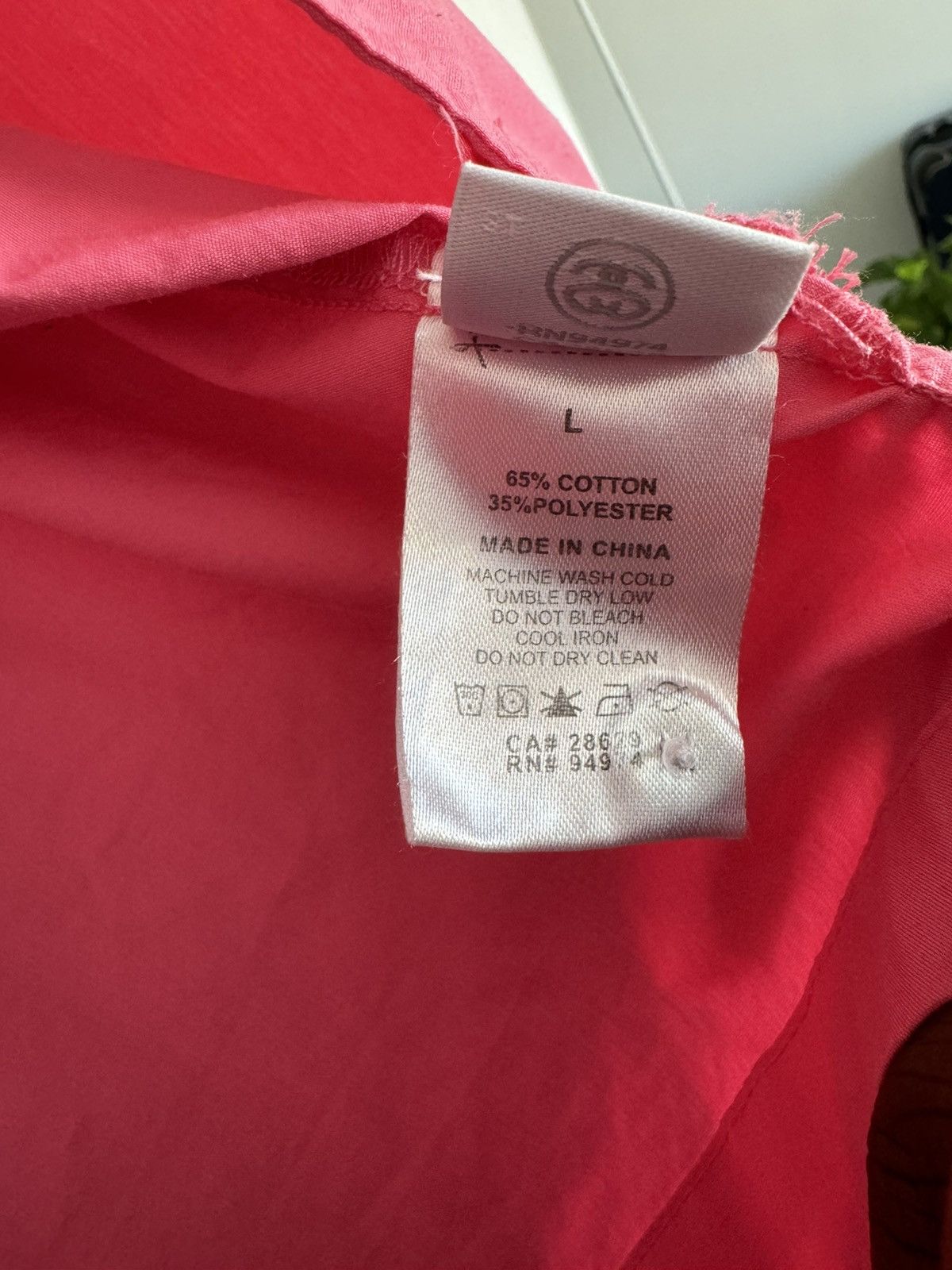 Stussy Stussy Pink Bowling Shirt Size US L / EU 52-54 / 3 - 5 Thumbnail