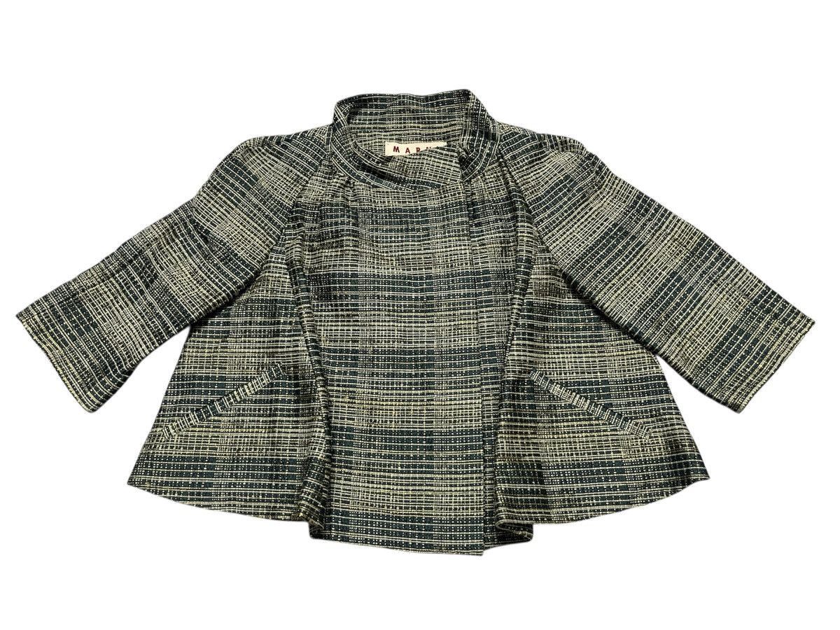 Marni Tweed Jacket MARNI by Julia Roberts Size M / US 6-8 / IT 42-44 - 2 Thumbnail