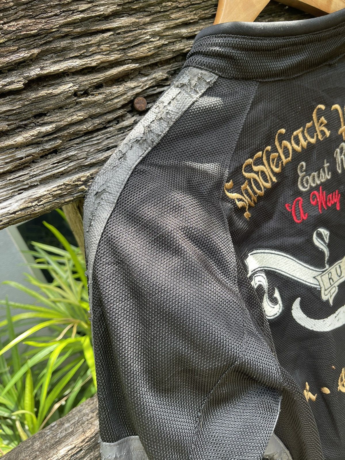 Vintage The Rumble Mesh Motorcycle Jacket California State Design Size US M / EU 48-50 / 2 - 8 Thumbnail