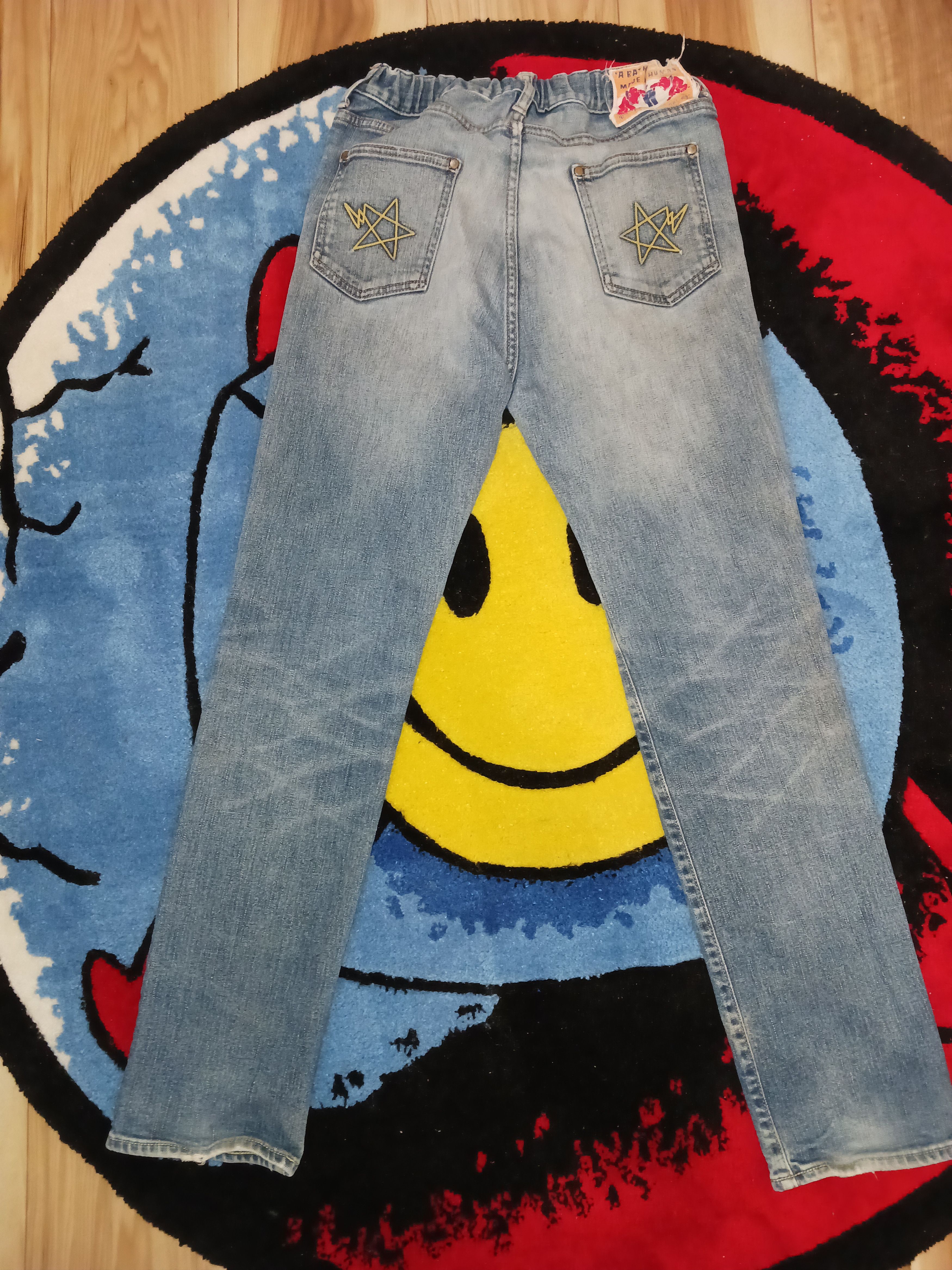 Bape Bapesta Denim Size US 30 / EU 46 - 2 Thumbnail