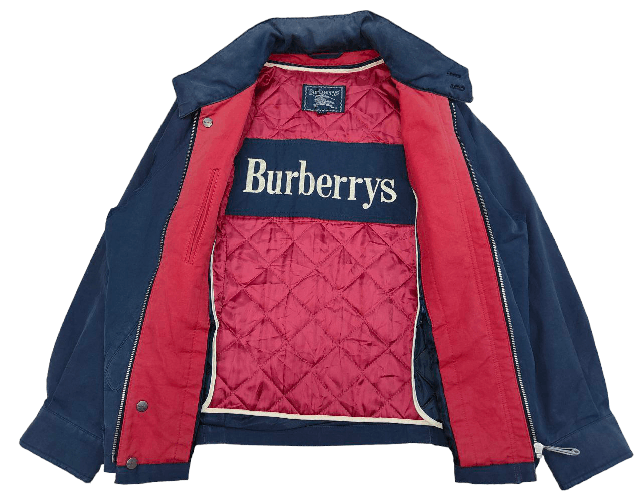 Burberry Burberry Faded Bomber Jacket Size US M / EU 48-50 / 2 - 2 Thumbnail