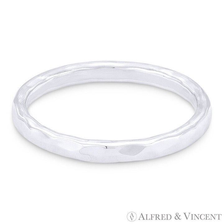 Other Hammered-Finish Stackable Fashion Ring Size 8 Size ONE SIZE - 1 Preview