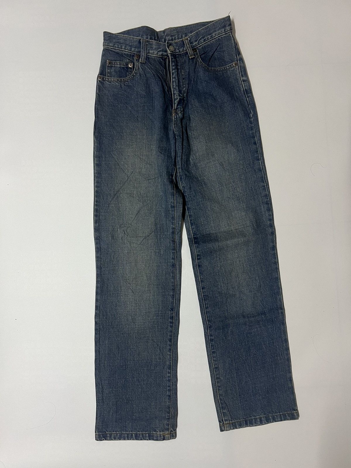 Uniqlo Uniqlo UJ Blue Wash Denim Size US 26 / EU 42 - 2 Thumbnail