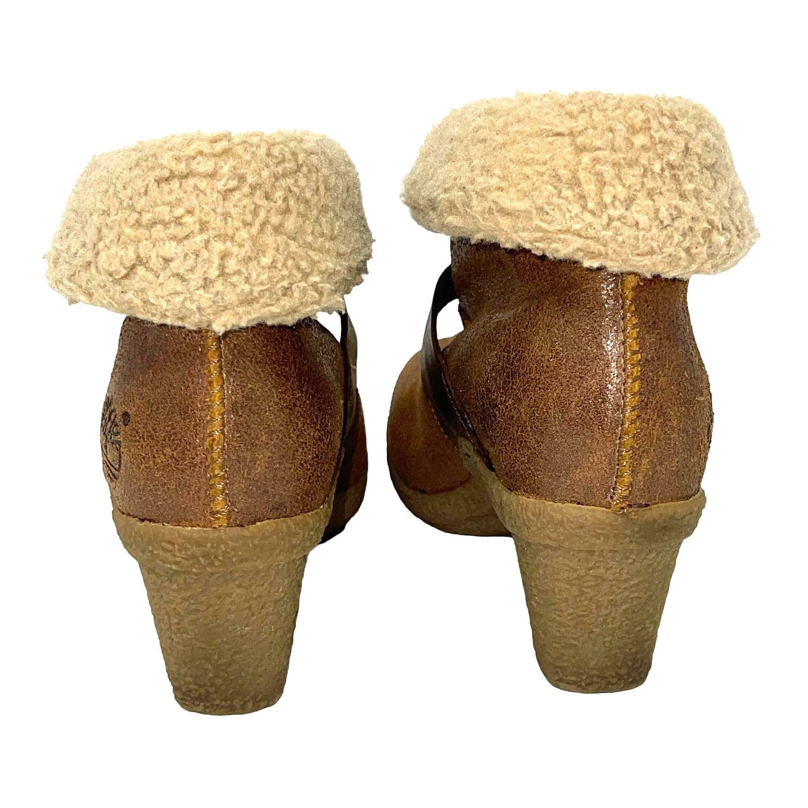 Timberland Timberland Earthkeeper Bayden Shearling Wedge Booties Size 6 Size US 6 / IT 36 - 7 Thumbnail