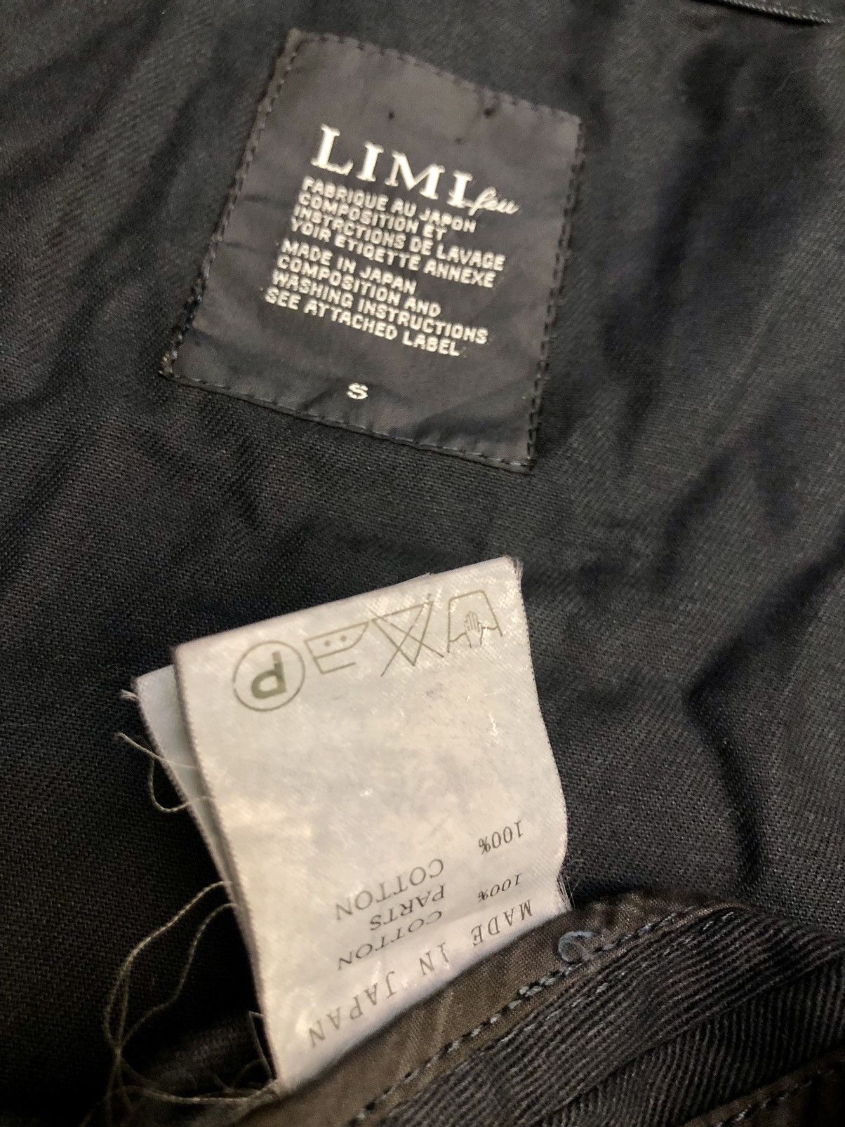 Limi Feu × Yohji Yamamoto VINTAGE LIMI FEU BLAZER JACKET YOHJI YAMAMOTO Size S / US 4 / IT 40 - 15 Thumbnail