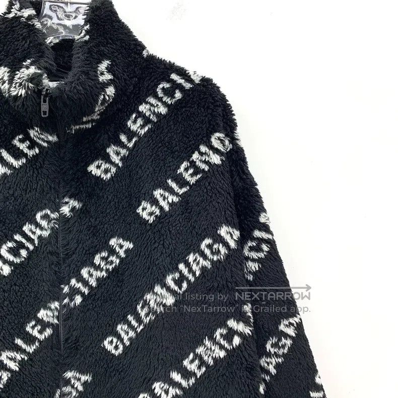 Balenciaga Balenciaga Black Logo Letter Printed All-Over Printed Stan Size XXS / US 00 / IT 34 - 3 Thumbnail