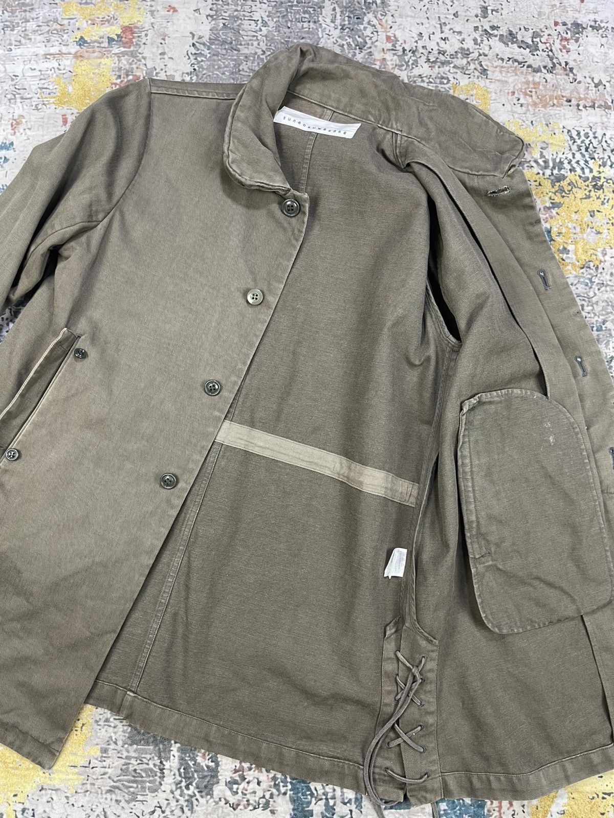Sunao Kuwahara Sunao Kuwahara Side Lace Coat Jacket Size M / US 6-8 / IT 42-44 - 9 Thumbnail