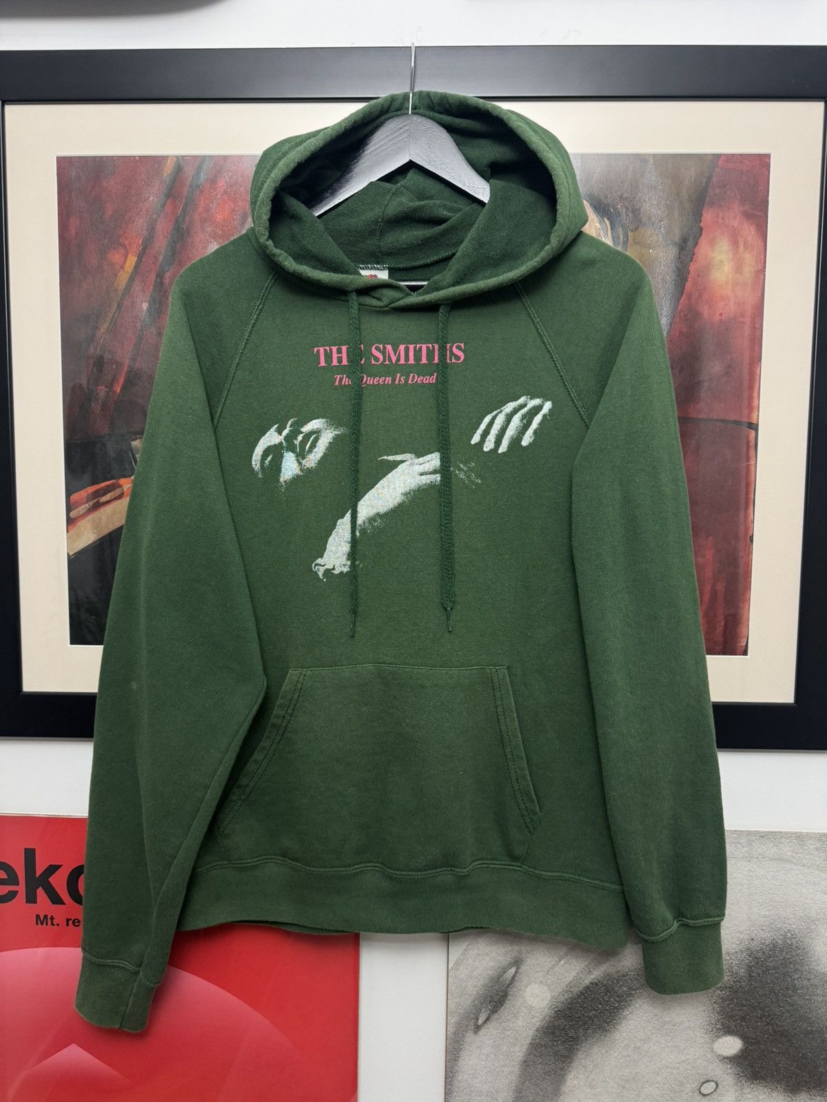 Vintage The Smiths Band Hoodie The Queen Is Dead Print Y2k