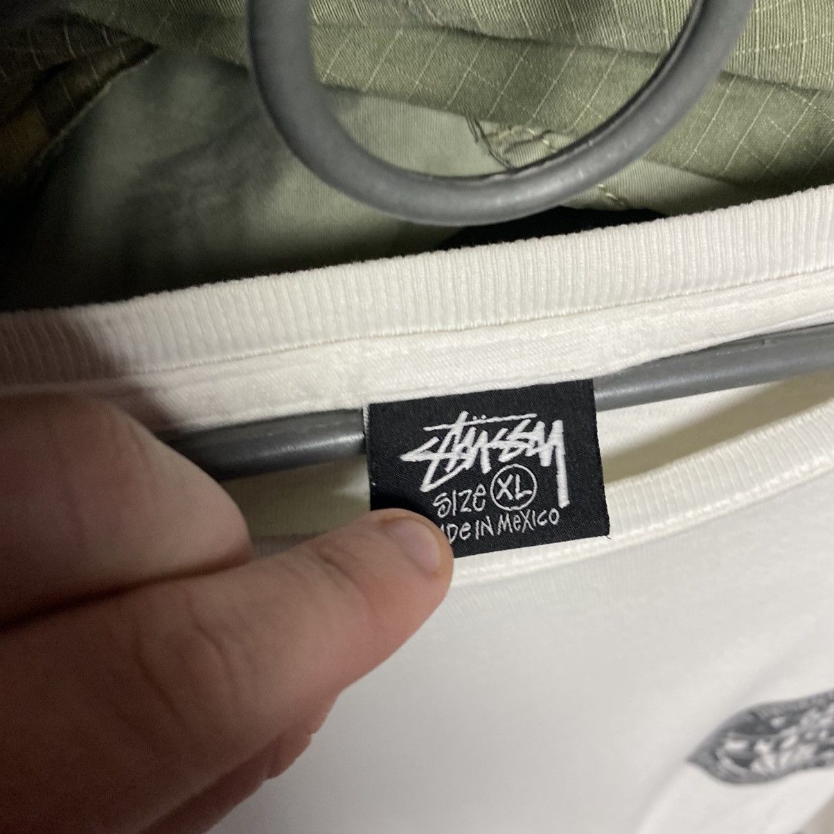 Stussy Vintage Stussy Big Graphic logo y2k opium tee size XL Size US XL / EU 56 / 4 - 7 Thumbnail