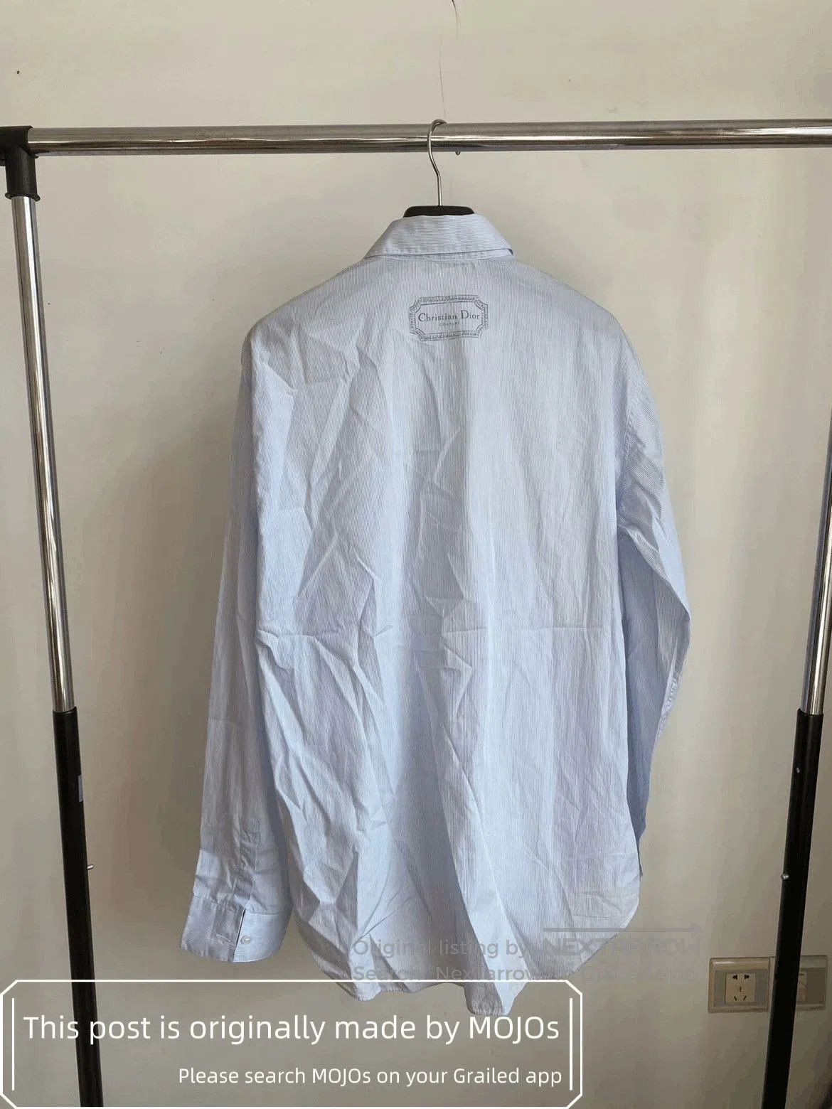 Dior Sz 40 Dior 23SS Logo & Figure Print Shirt mojos1814. Size US L / EU 52-54 / 3 - 2 Thumbnail
