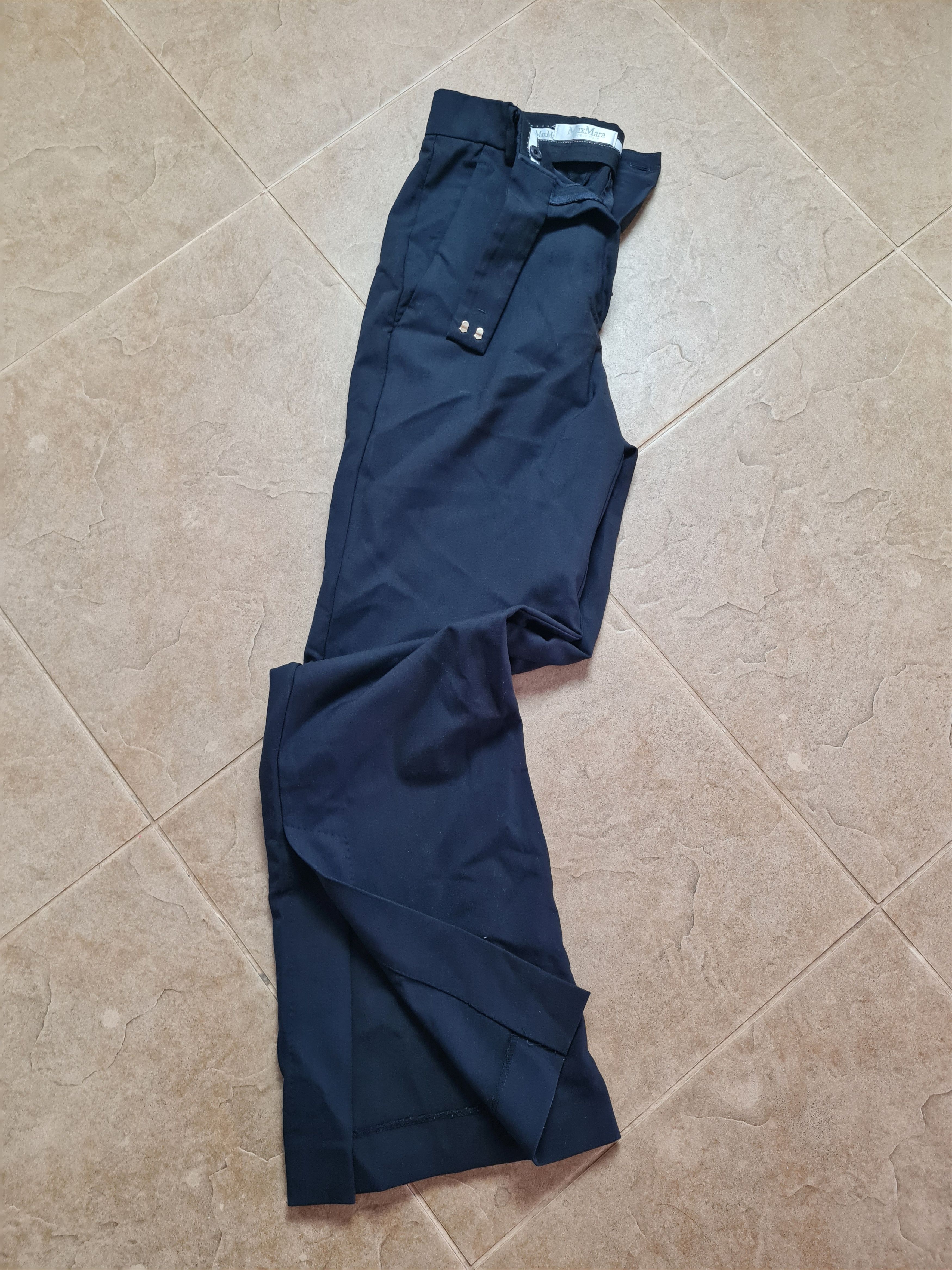 Max Mara Vintage rare Wool Lana pants MaxMara Trousers Womens Size 25" / US 0 / IT 36 - 9 Thumbnail