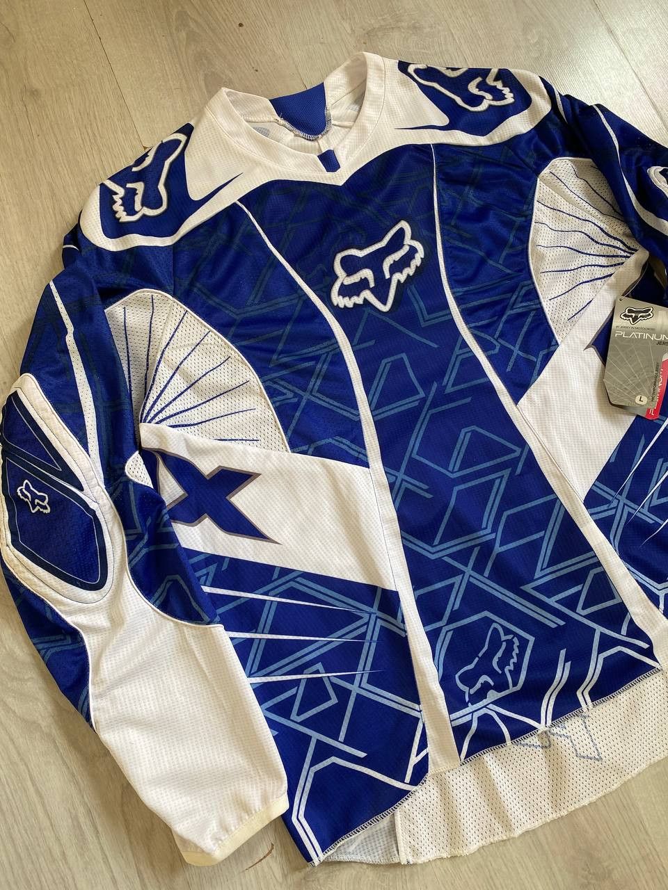 Fox Racing NEW Fox Racing Jersey Y2K Japanese Avangard Size US L / EU 52-54 / 3 - 3 Thumbnail
