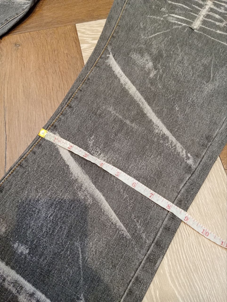 LOWBOX LOWBOX JAPAN FLARED DISTRESSED JEANS Size US 33 - 17 Thumbnail