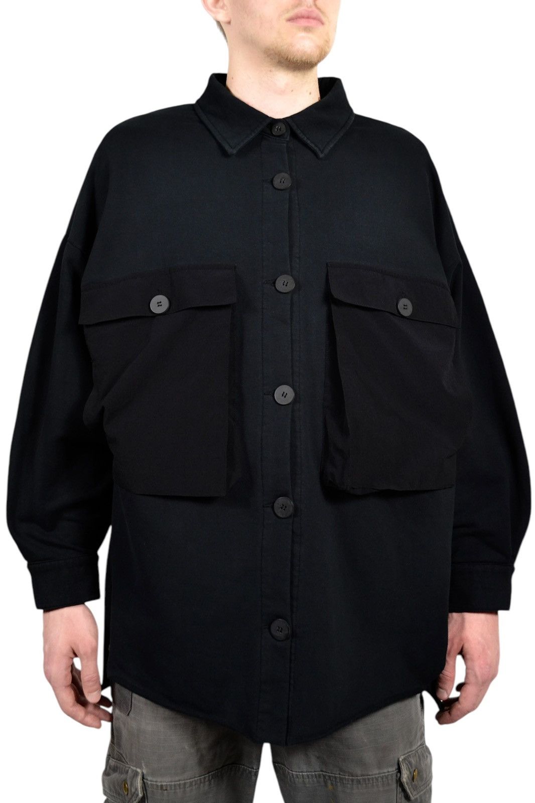 Thom Krom Thom Krom 3D Nylon Pockets Cargo Oversized Jacket Size US M / EU 48-50 / 2 - 1 Thumbnail
