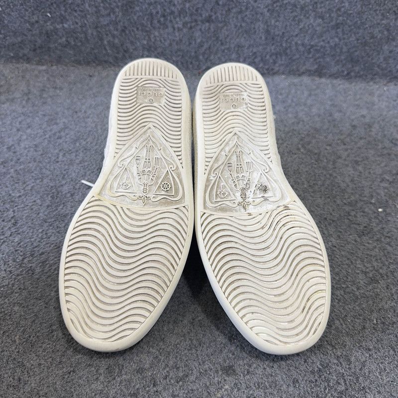 Gucci Gucci Ace Leather Star Sneakers for Women -2508 Size US 5 / IT 35 - 4 Thumbnail