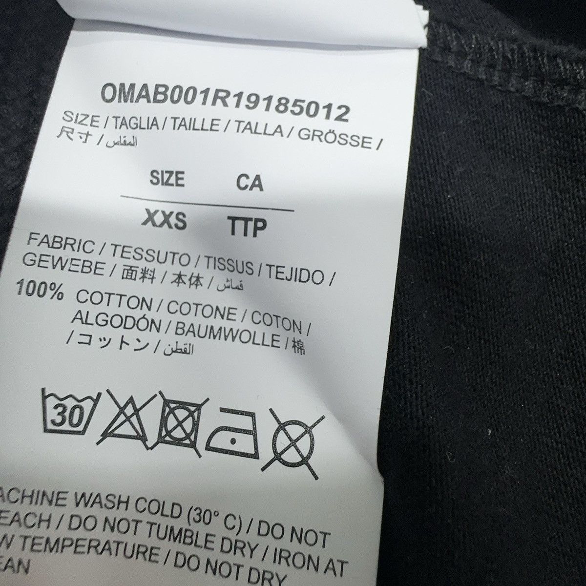 Off-White OFF-WHITE 19SS MULTICOLOR ARROWS L/S T-Shirt Size US XXS / EU 40 - 5 Thumbnail