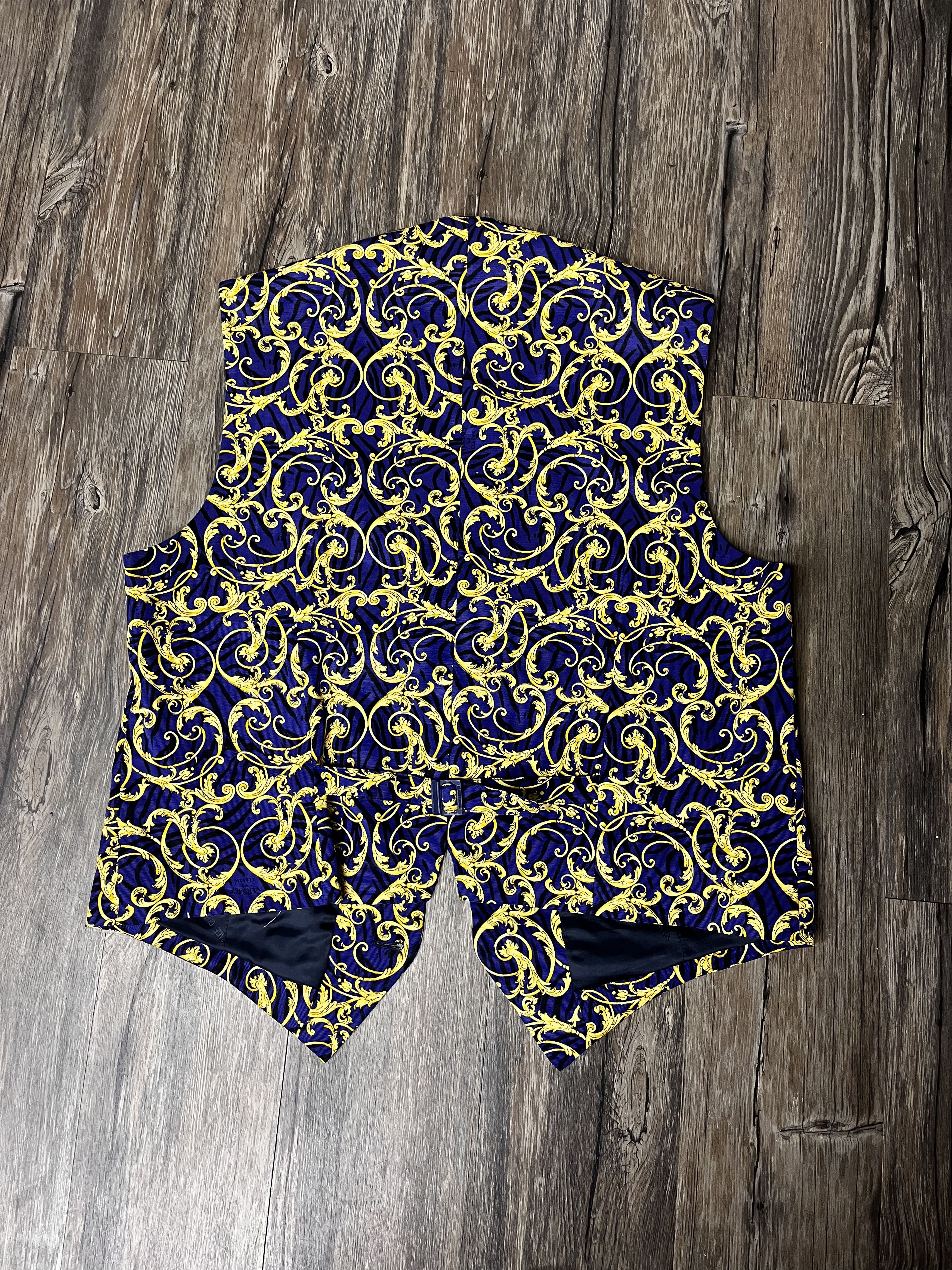 Versace Vintage Versace Silk Suit Vest Size 42R - 4 Thumbnail