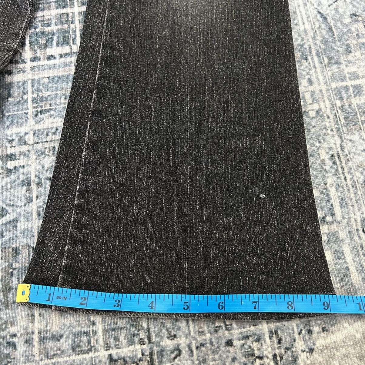 If Six Was Nine Lucy Pearl Flared Jeans Size US 29 - 24 Thumbnail