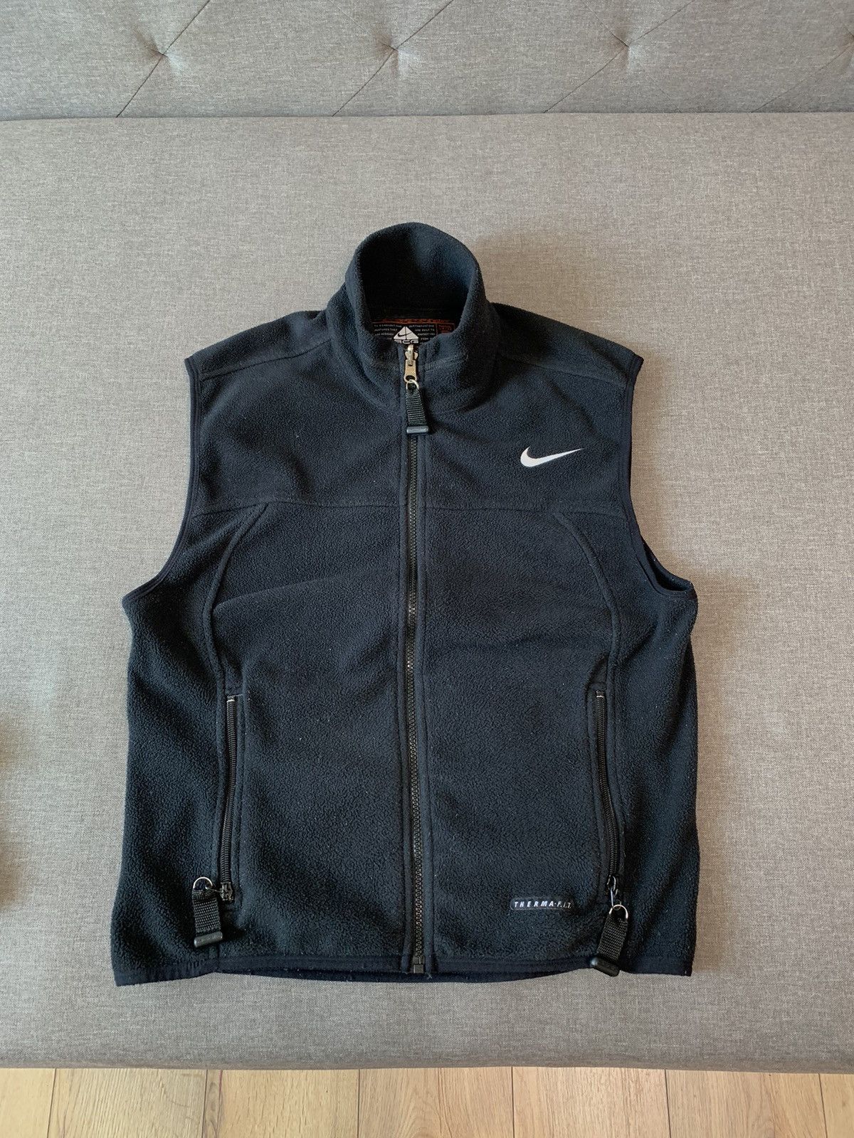 Vintage Nike ACG Vintage Flees Vest Size US M / EU 48-50 / 2 - 2 Thumbnail