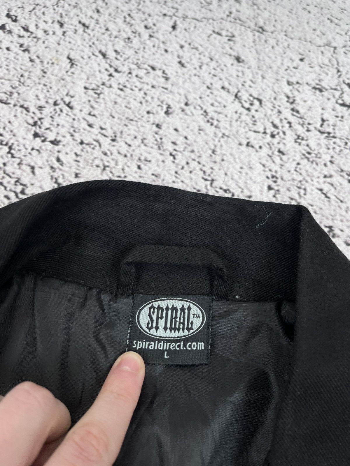 Japanese Brand Vintage Zipper Perfecto Biker Opium Skull Denim Jacket Size US L / EU 52-54 / 3 - 6 Thumbnail