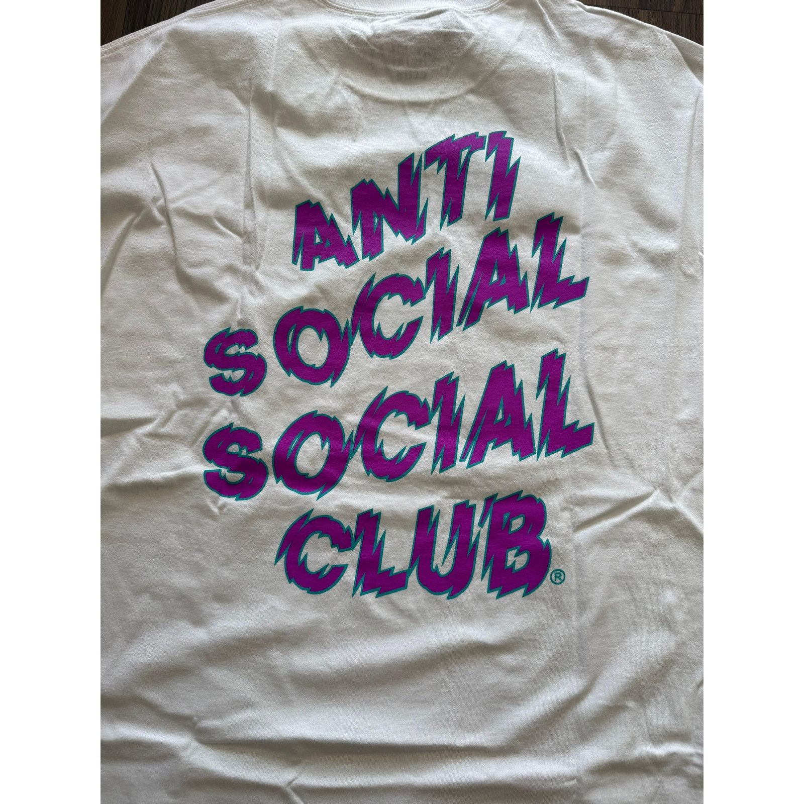Anti Social Social Club Anti Social Social Club Maniac Tee ‘White’ - 100% authentic Size US XL / EU 56 / 4 - 1 Thumbnail