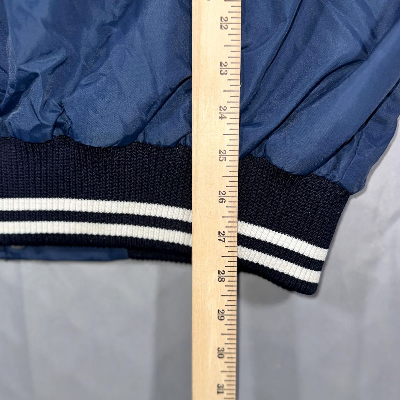 Champion VINTAGE Champion Varsity Jacket Mens XL Blue Nylon CPS Tennis Snap Made USA Jacket Size US XL / EU 56 / 4 - 8 Thumbnail