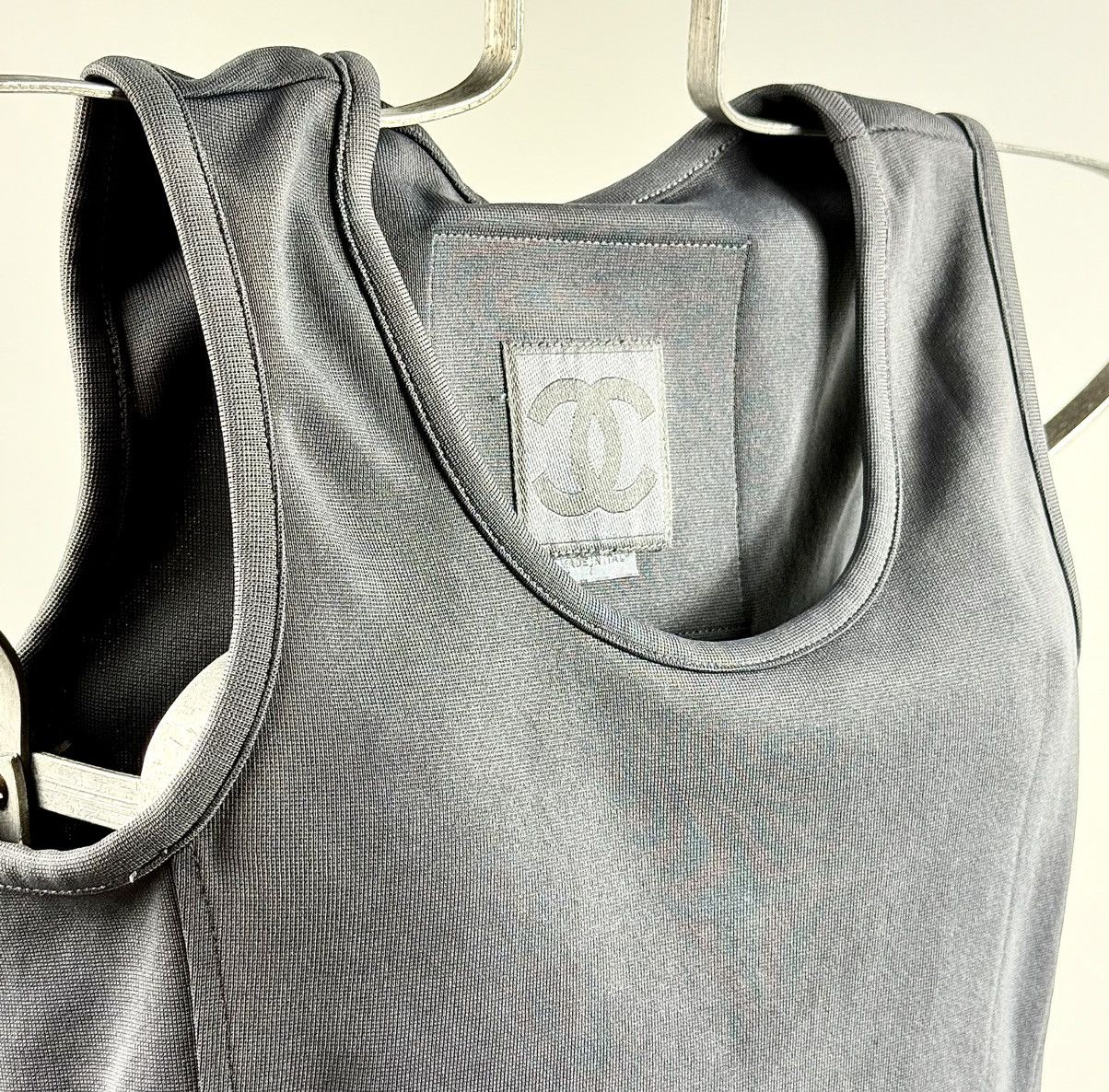 Chanel Chanel - Karl Lagerfeld - SS/01 - CC - Sports - Tank top Size XXS / US 00 / IT 34 - 9 Thumbnail