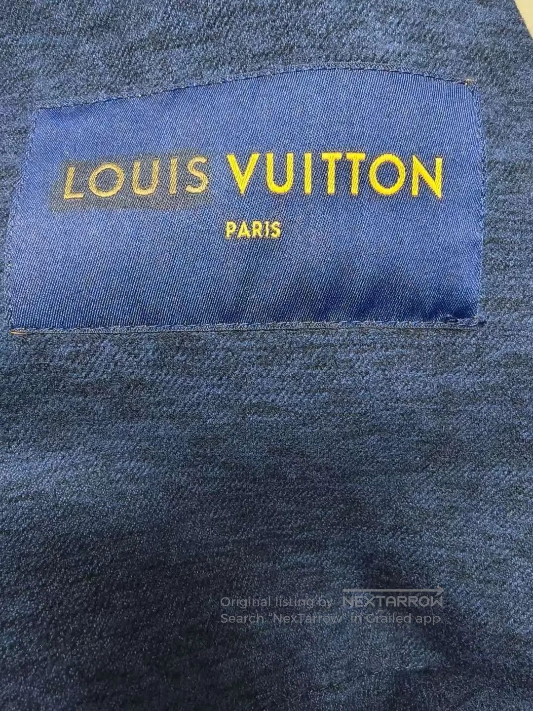 Louis Vuitton Louis Vuitton Monogram Print Cuban Collar Long Coat| Size US L / EU 52-54 / 3 - 3 Thumbnail