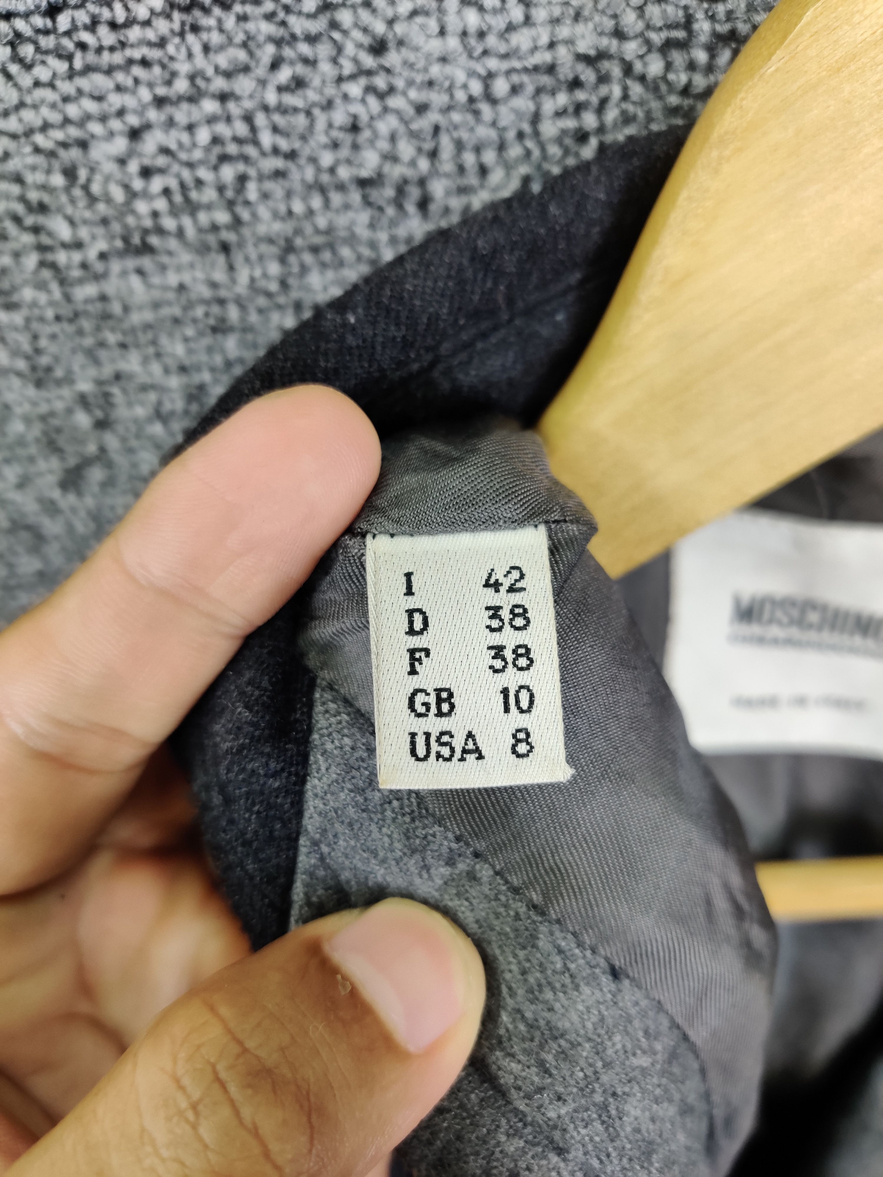 Moschino Vintage Moschino Cheap & Chic Wool Blazer Size US S / EU 44-46 / 1 - 14 Thumbnail
