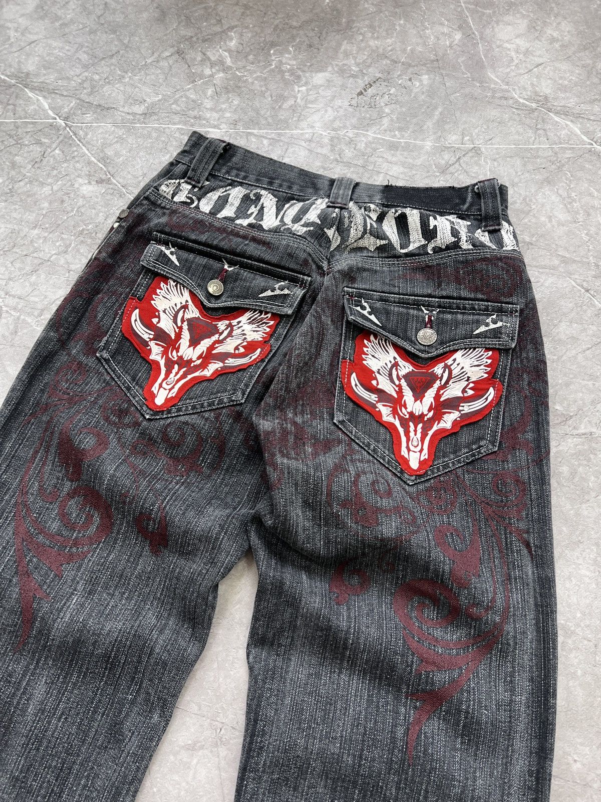Carhartt × Coogi Sk8 Streetwear baggy 30 man true religion style jeans pants Size US 30 / EU 46 - 10 Thumbnail