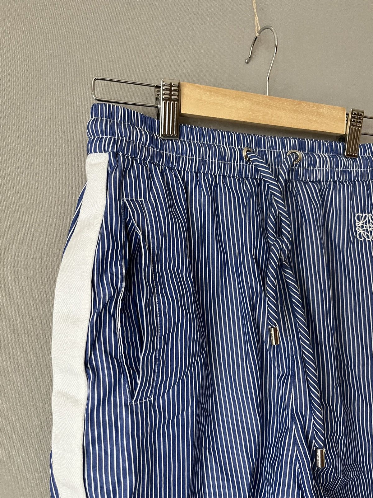 Loewe LOEWE Blue White Striped Shorts Size 25" / US 0 / IT 36 - 11 Thumbnail