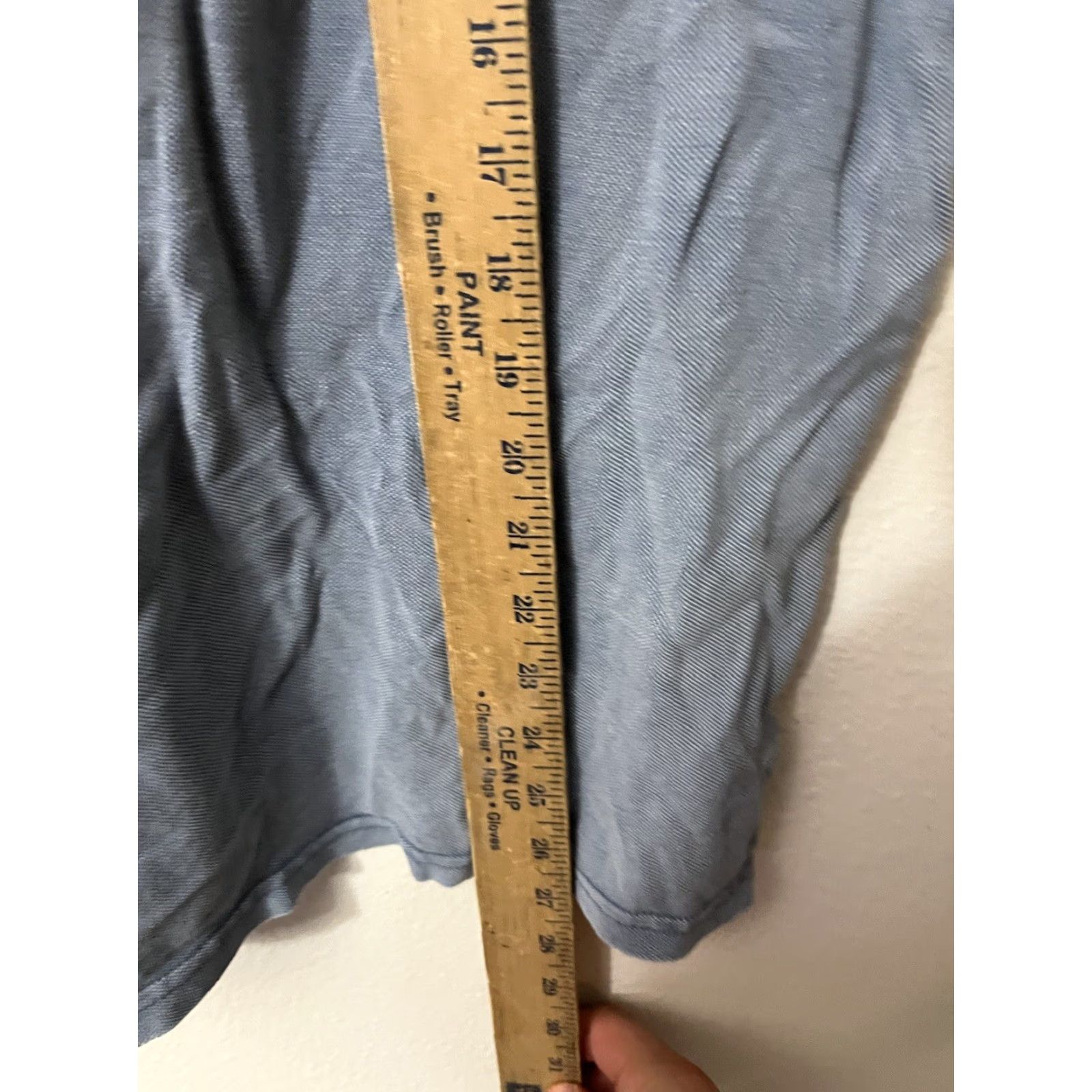 Vintage Polo Chambray Short Sleeve Lightweight Blue Men's Small Size US S / EU 44-46 / 1 - 5 Thumbnail